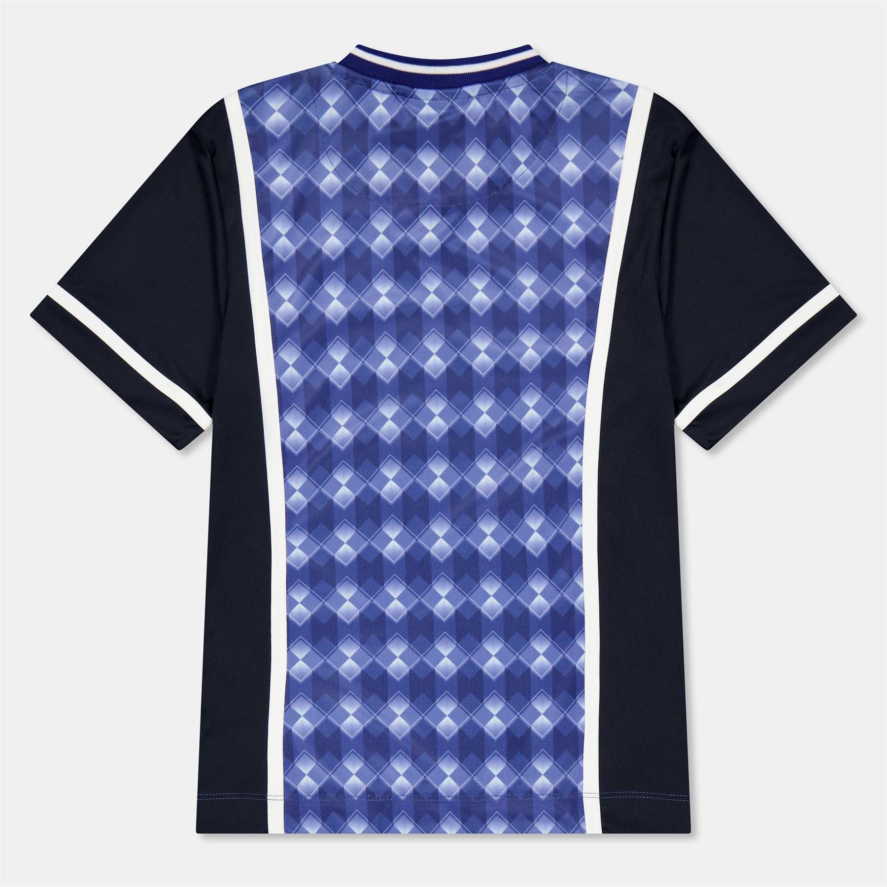 Lyle and Scott Argyle V-Neck Regular Fit T-Shirt