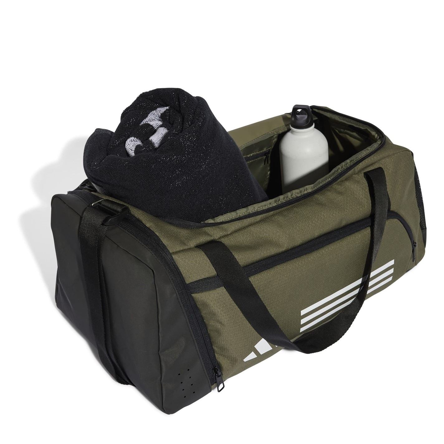adidas Essentials 3 Stripes Duffel Bag Small