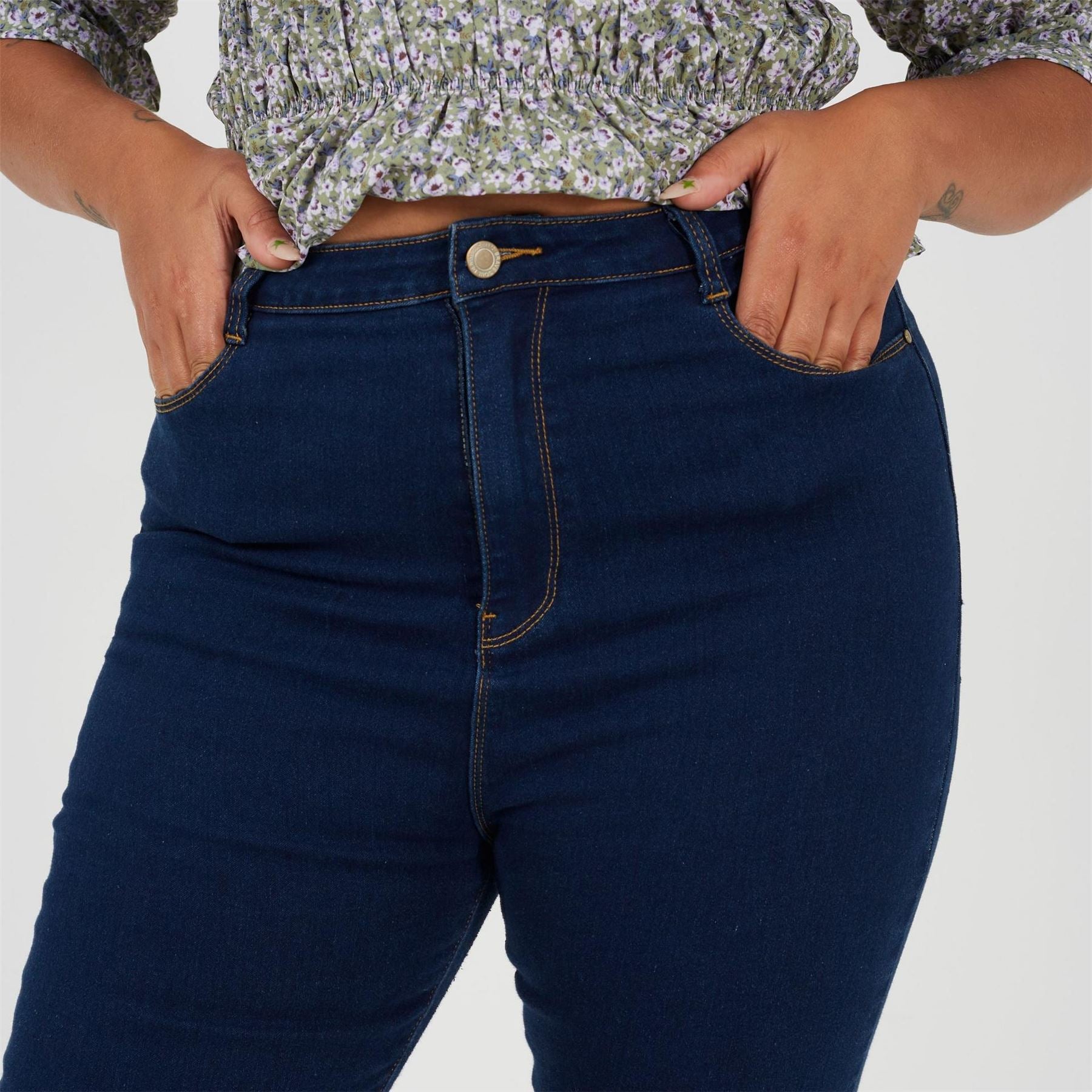 Brave Soul High Rise Five Pocket Jeggings
