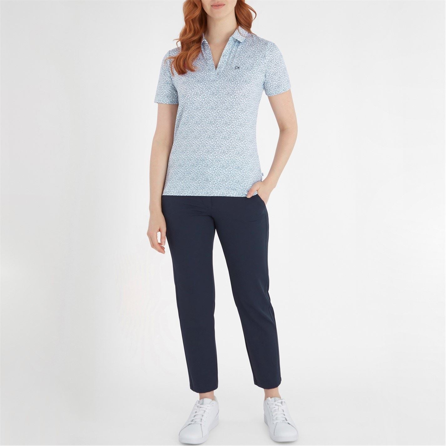Calvin Klein Golf Short Sleeve Performance Polo Shirt