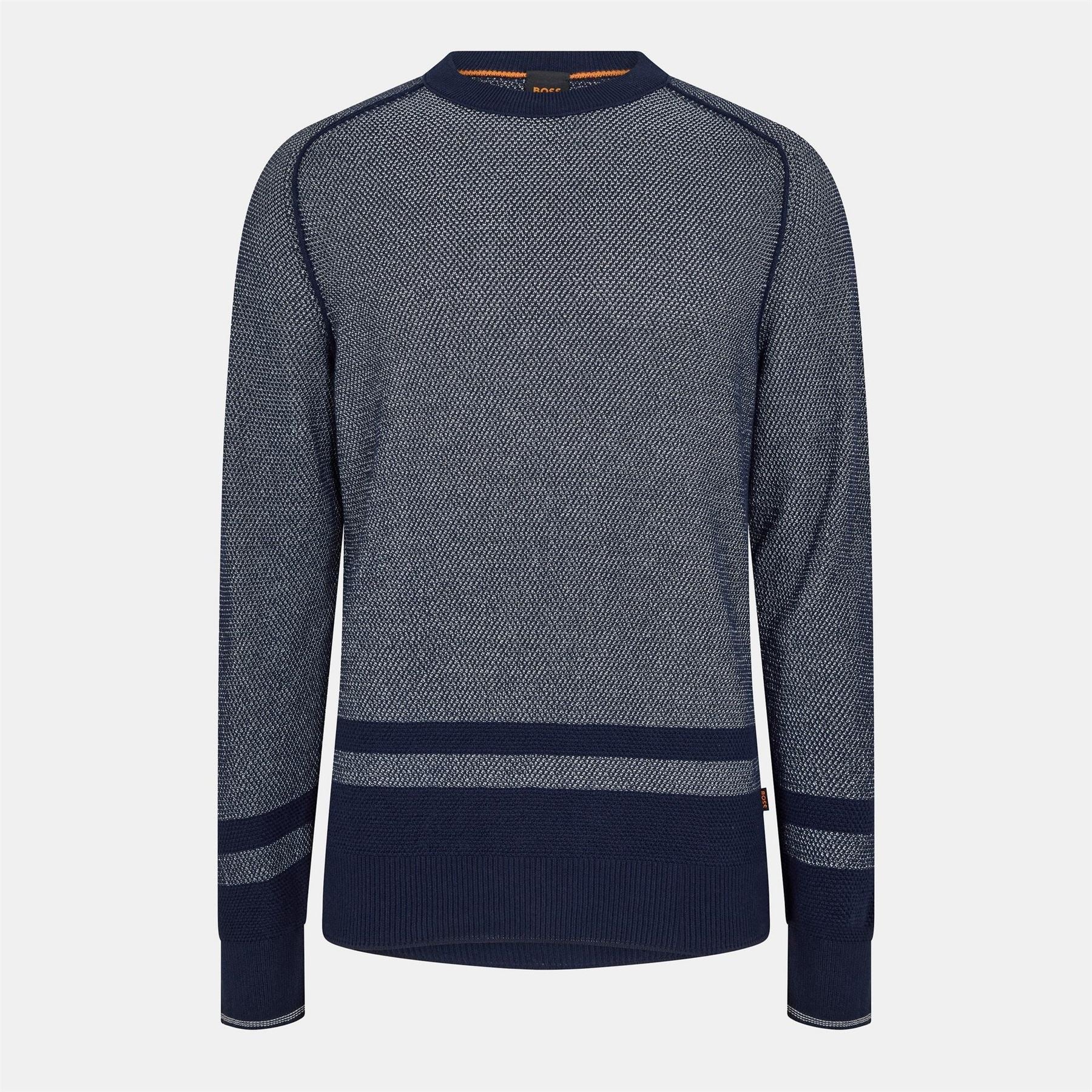 Boss Crew Neck Long Sleeve Regular Fit Sweater