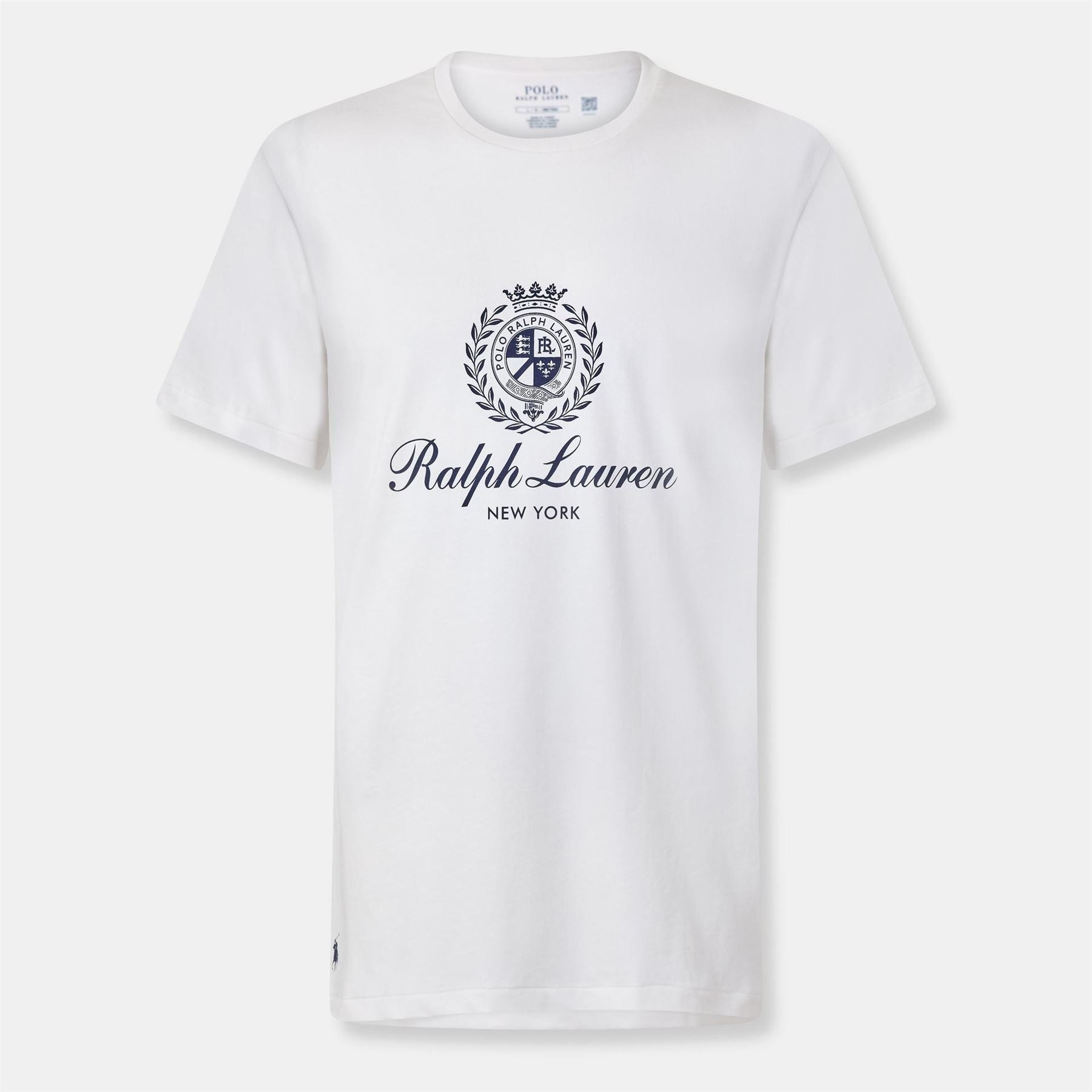Polo Ralph Lauren Crest Logo Print Regular Fit Crew Neck T-Shirt