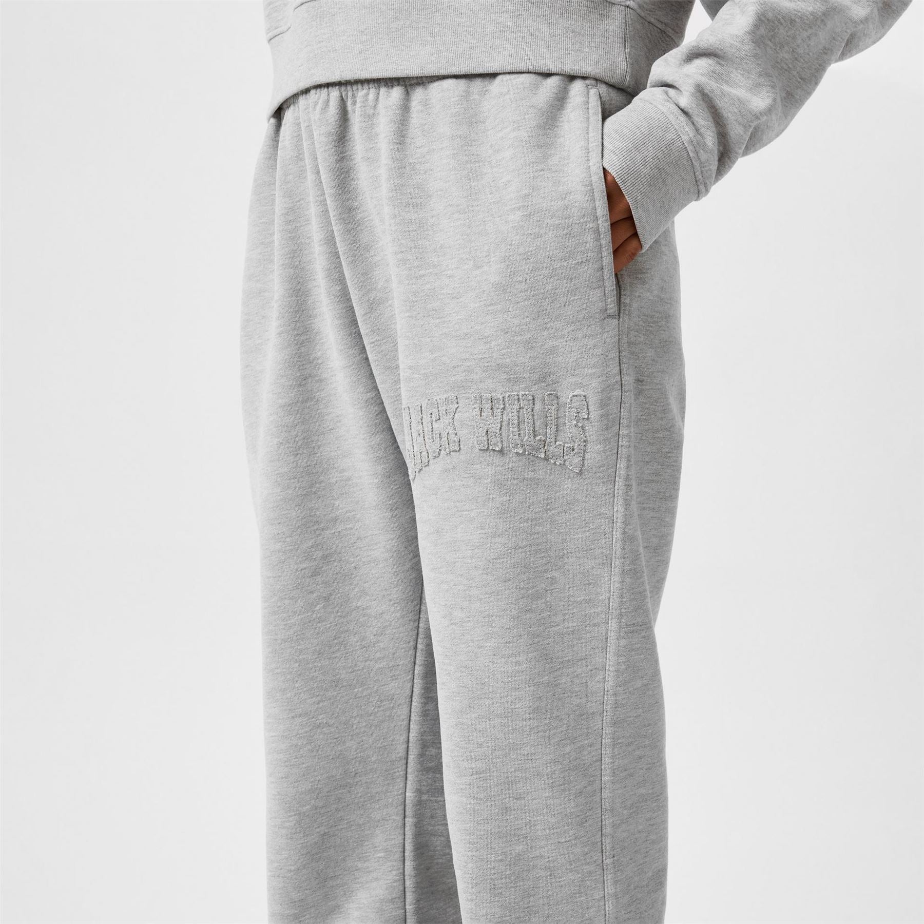 Jack Wills Neat Cuff Lettering Joggers