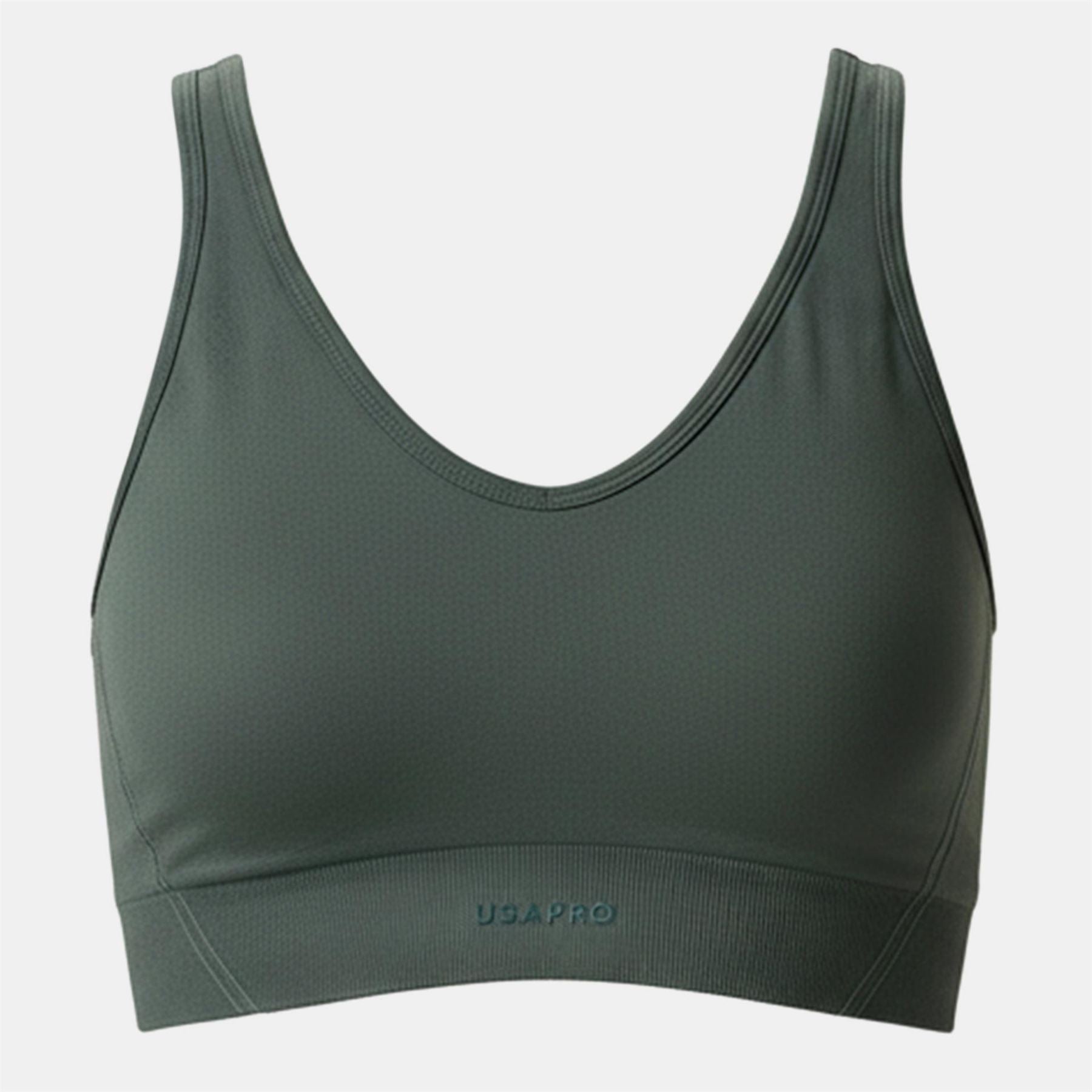 USA Pro Scoop Back Low Impact Sports Bra