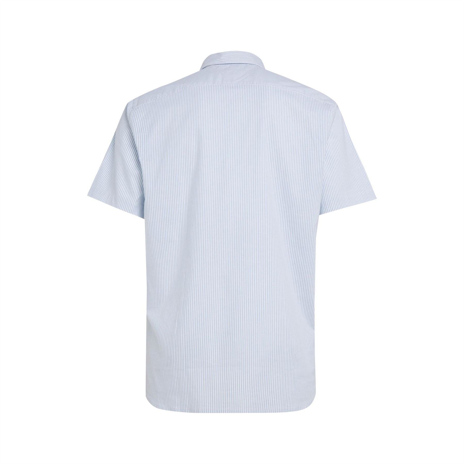 Tommy Hilfiger Short Sleeve Stripe Regular Fit Shirt