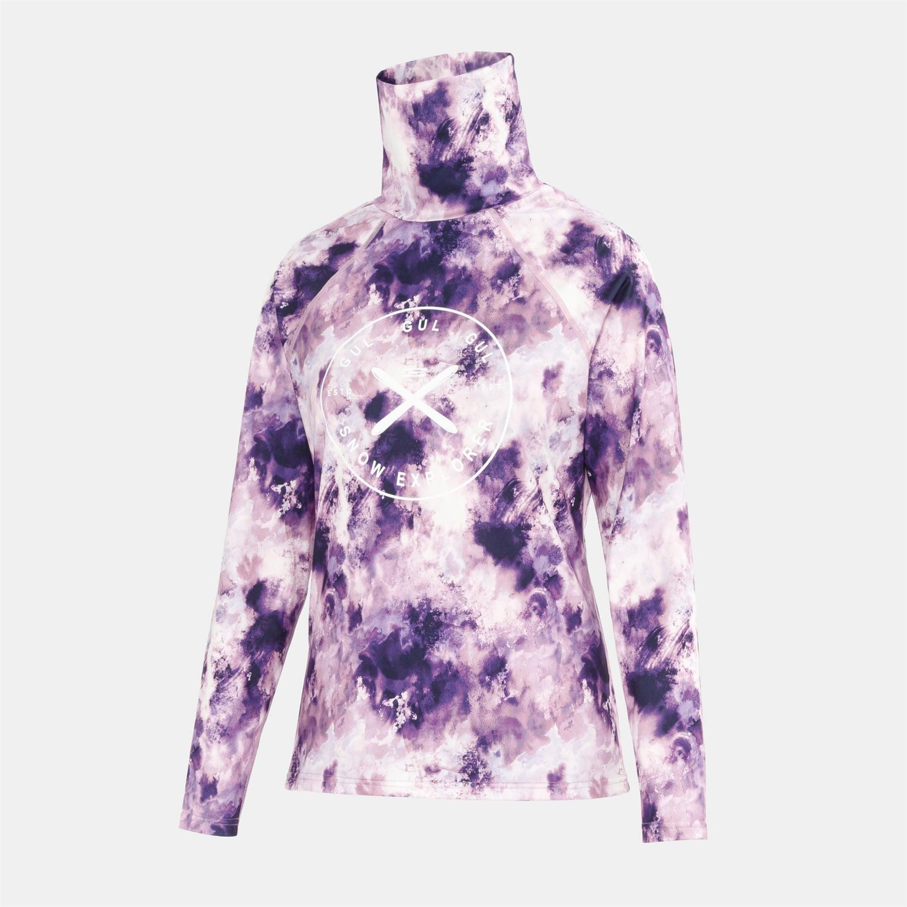 Gul Powder Funnel Neck Long Sleeve Baselayer Top