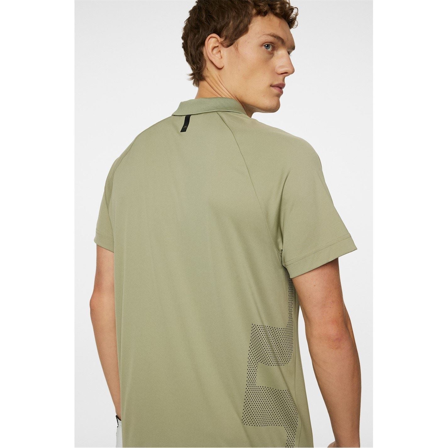 J Lindeberg Golf Sola Regular Fit Raglan Sleeve Polo