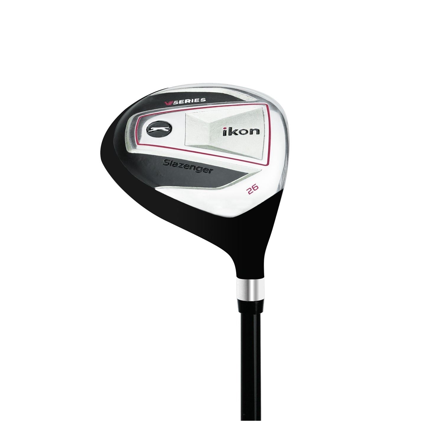 Slazenger Ikon Golf Fairway Club Junior Red 6 8yrs Configurable
