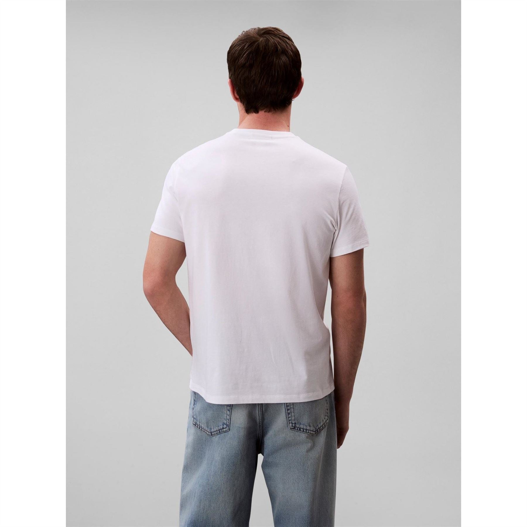 Calvin Klein Jeans Box Crew Neck Short Sleeve T-Shirt