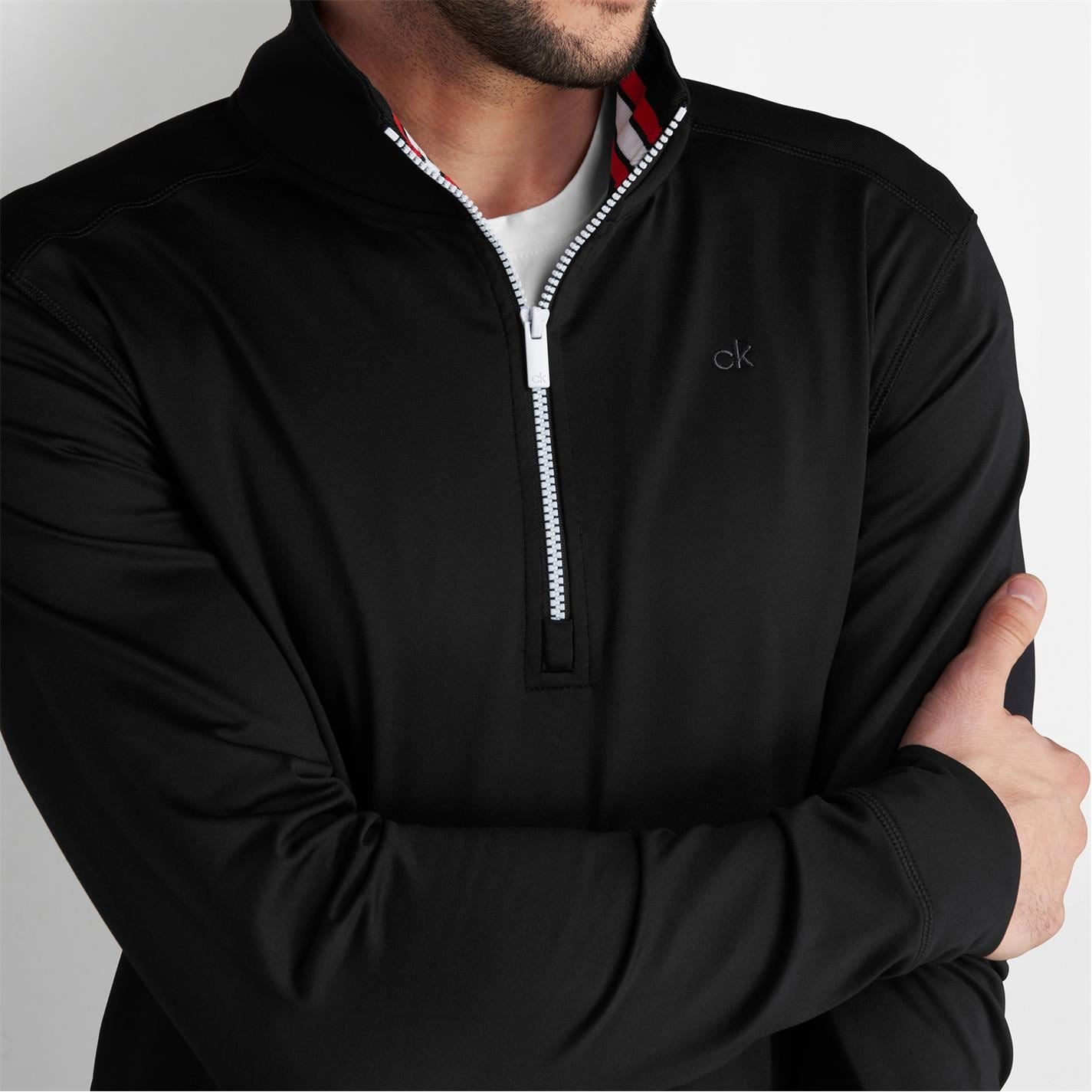 Calvin Klein Golf Mens Orbit Half Zip Top