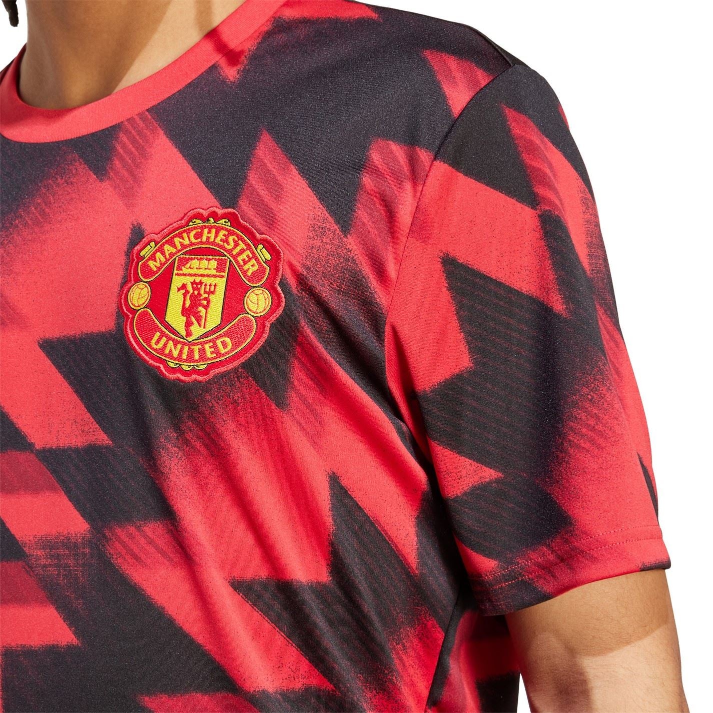 adidas Manchester United Pre Match Shirt 2025 2026 Adults