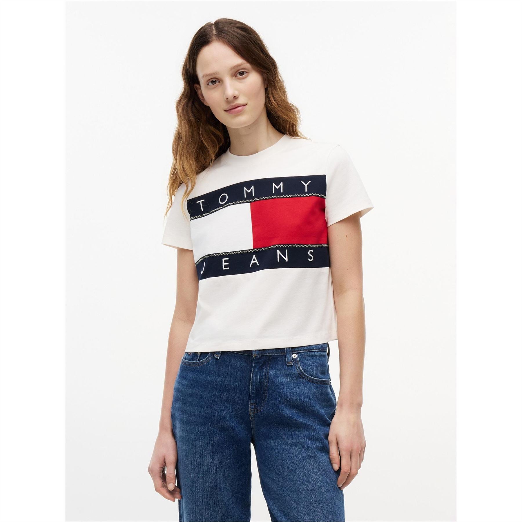 Tommy Jeans Cropped Crop Top