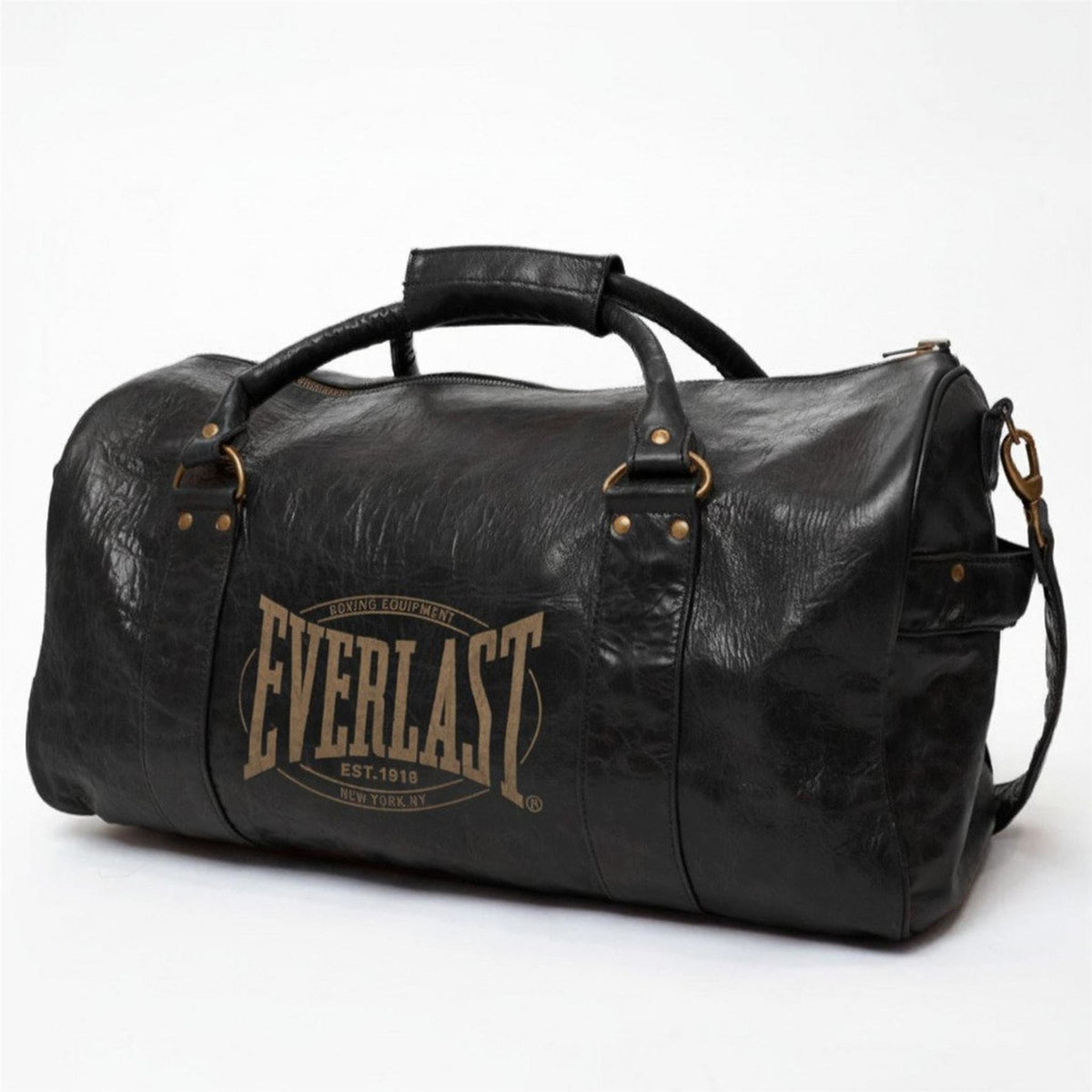 Everlast 1910 Leather Holdall Bag