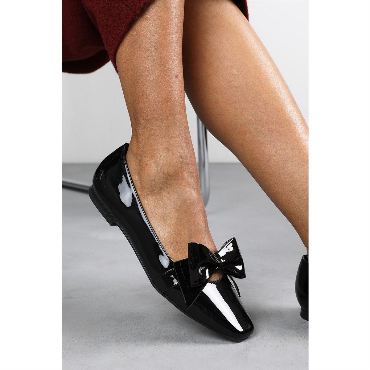 Wheres That From Square Toe Ballet Pump