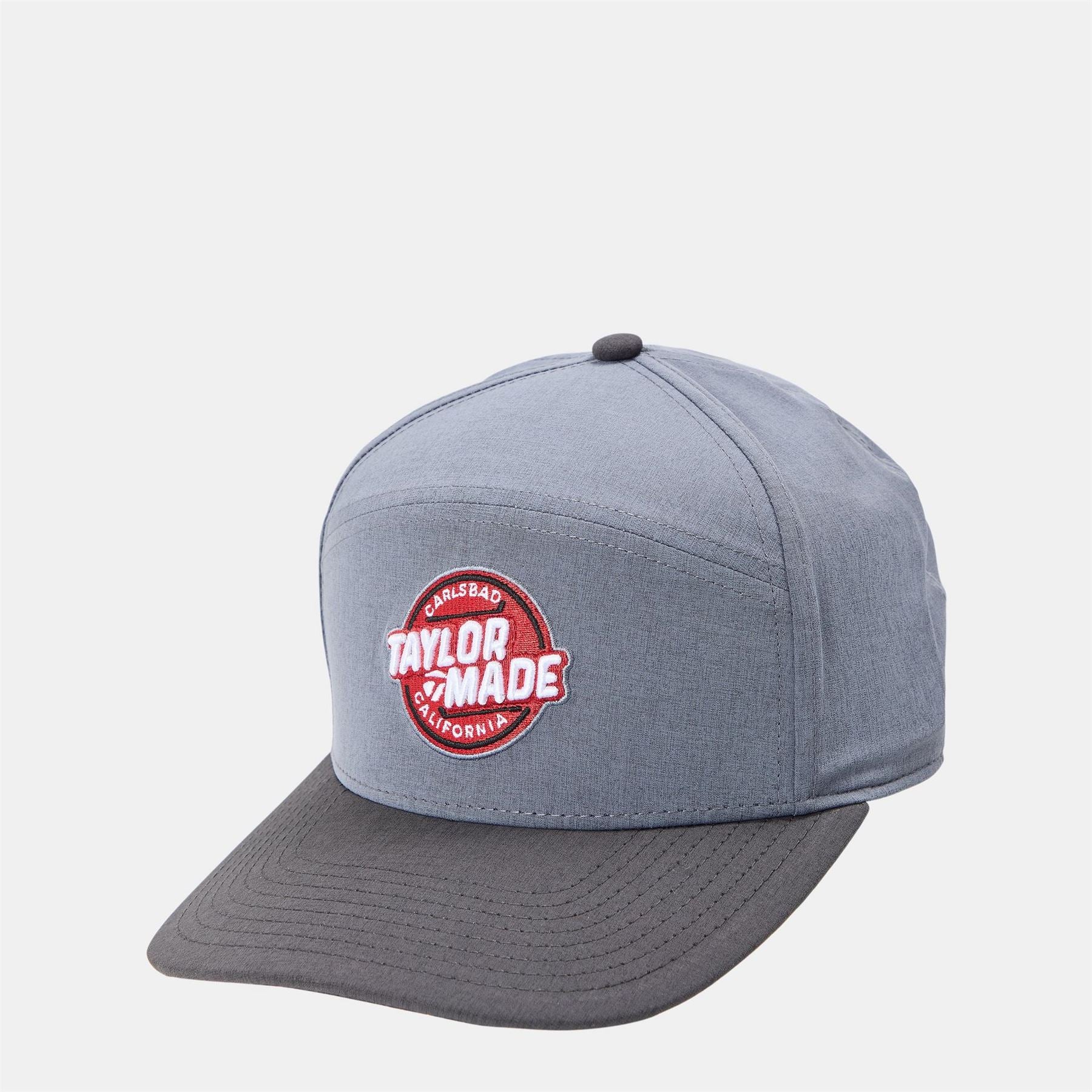 TaylorMade 24 Horizon Wordmark Logo Print Pre Curved Brim Baseball Cap