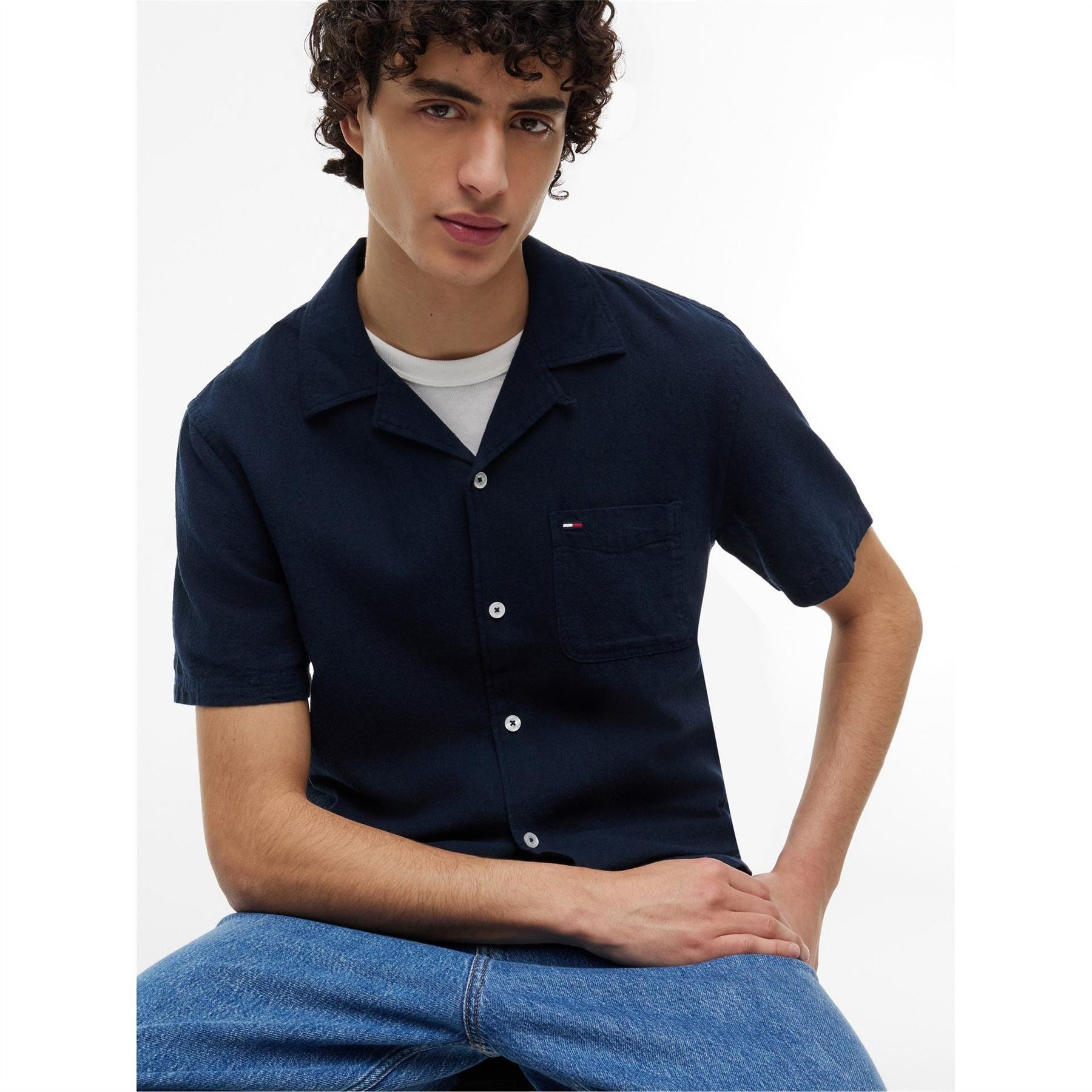 Tommy Jeans Short Sleeve Plain Shirt