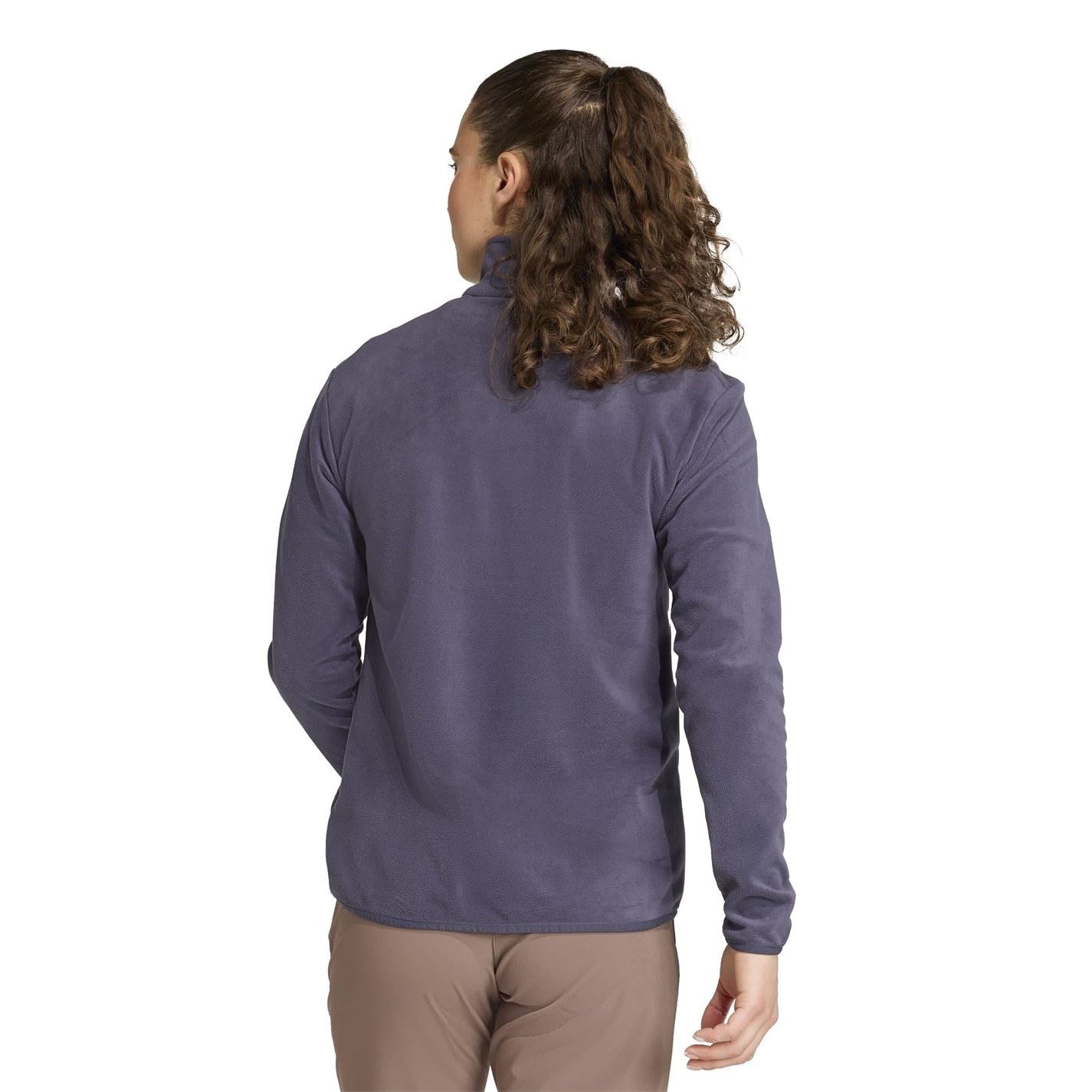 adidas Womens Multi Essentials Half Zip Fleece Jacket