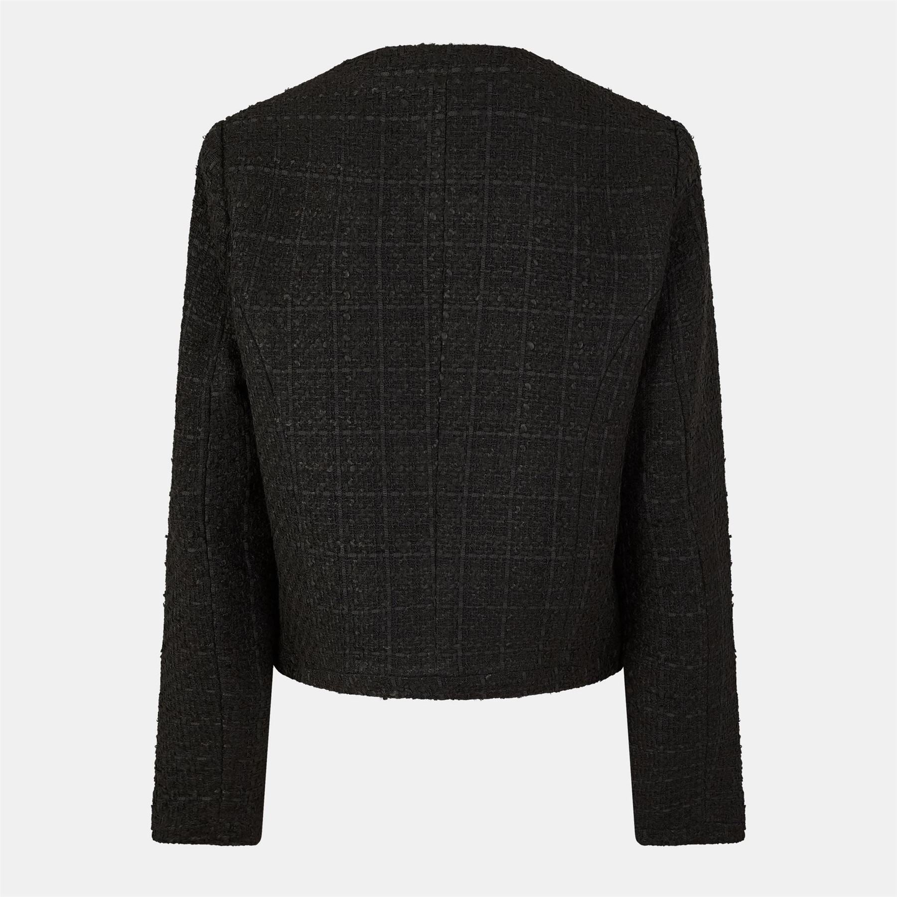 Ted Baker Rose Button Cropped Hybrid Jacket