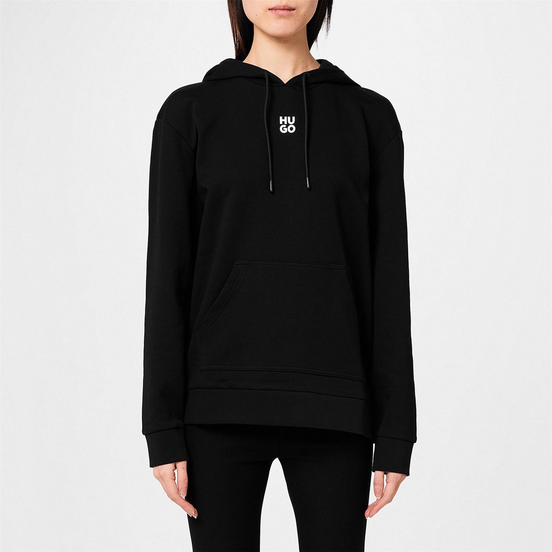 Hugo Logo Over The Head Hoodie