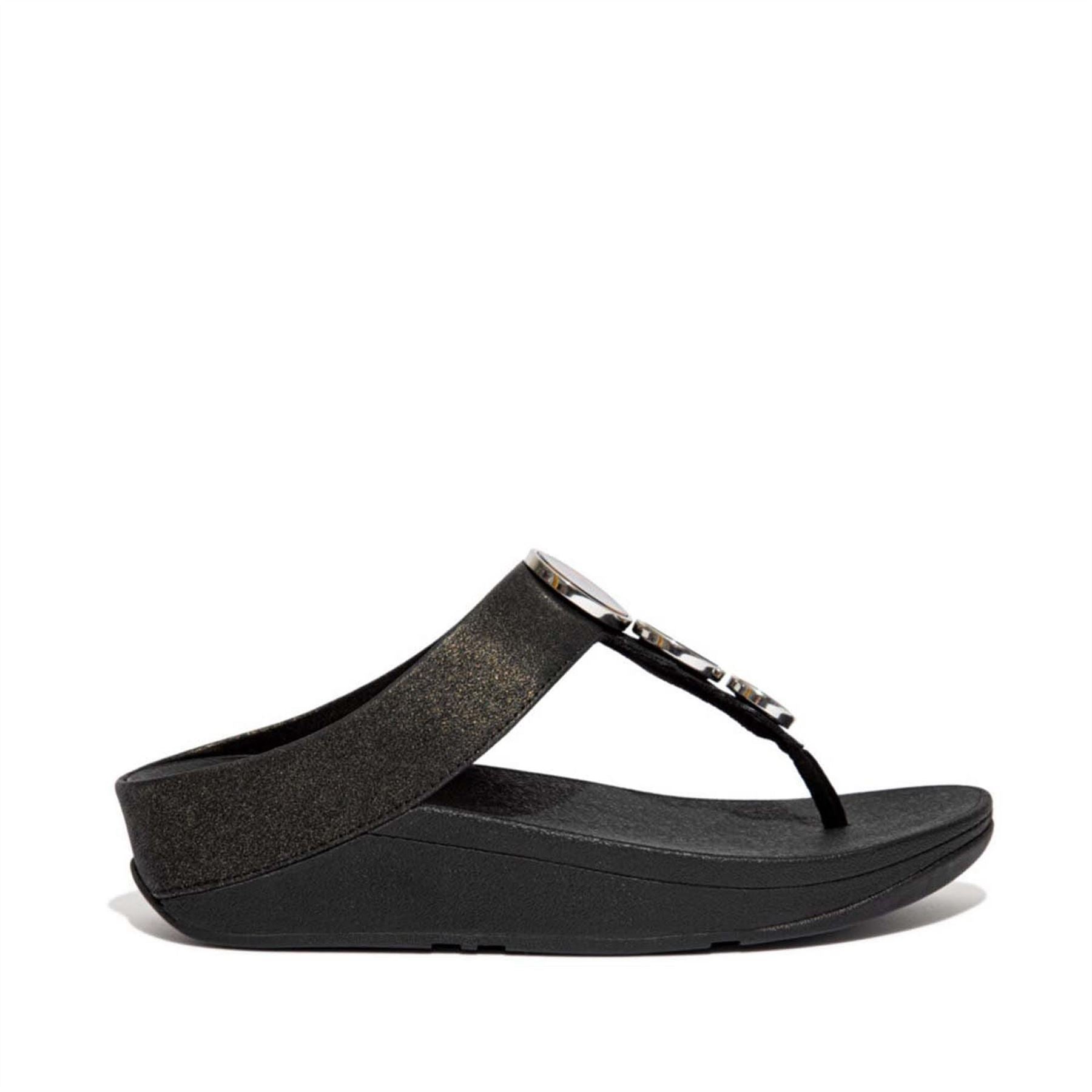 Fitflop Halo Shimmer Toe Post Sandals