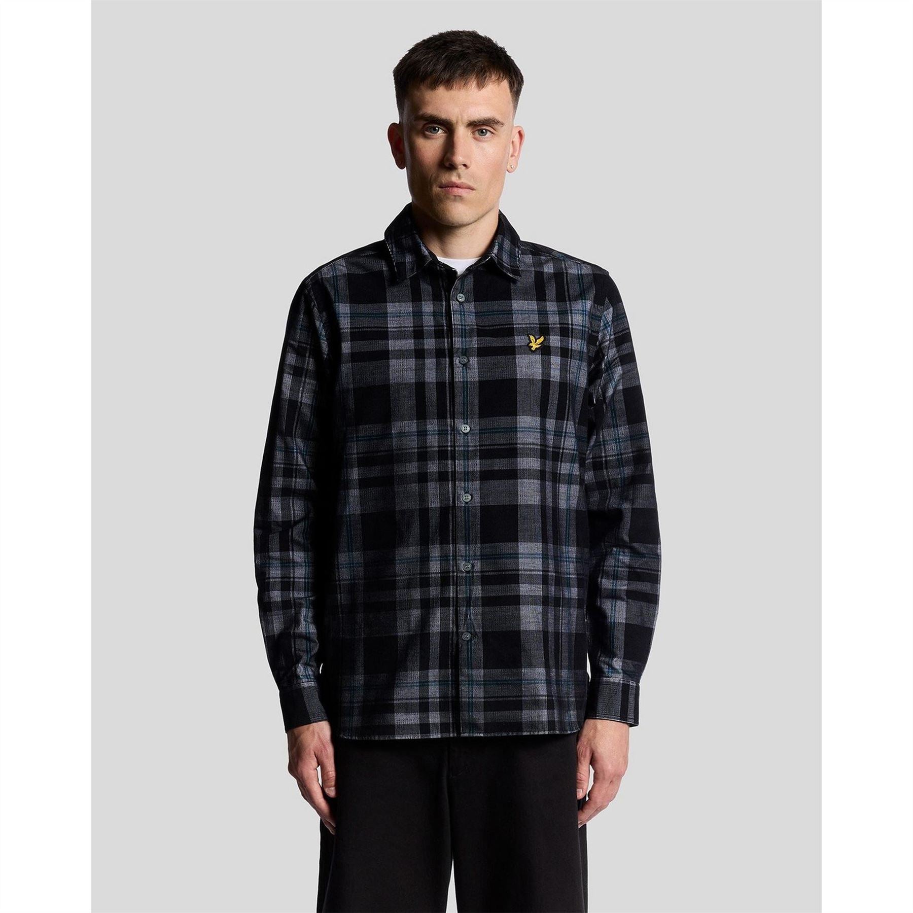 Lyle and Scott Long Sleeve Corduroy Shirt