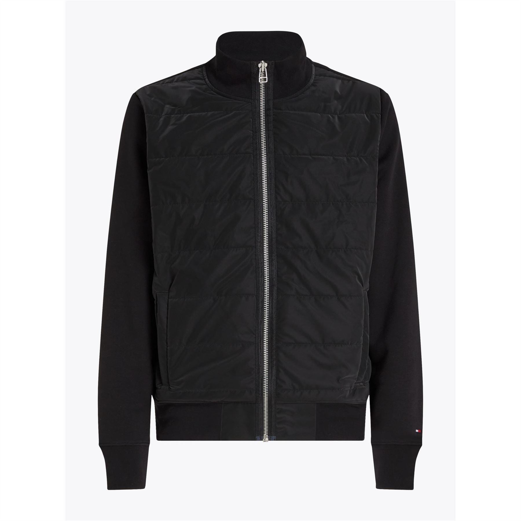 Tommy Hilfiger Cotton Long Sleeve Zip Hybrid Jacket