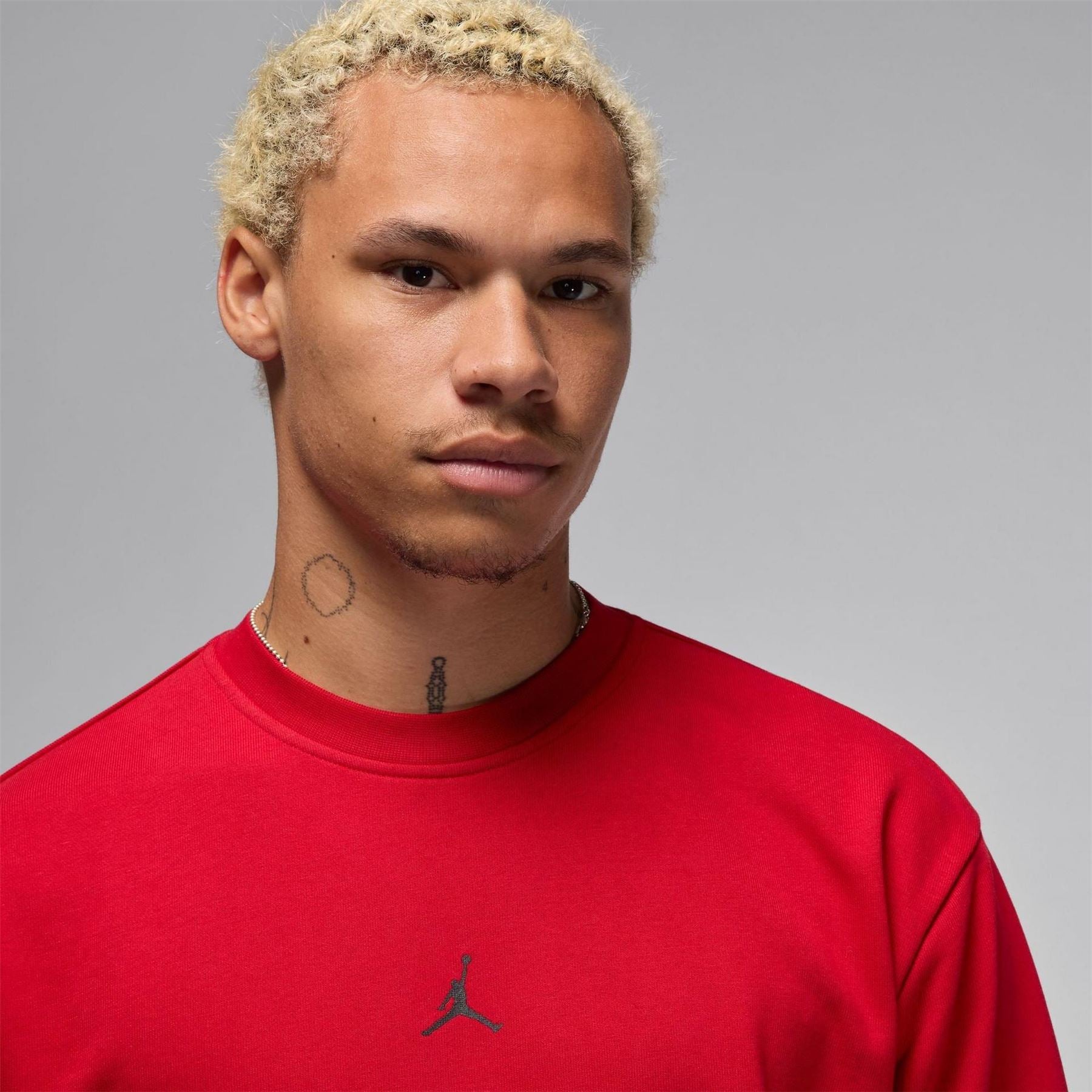 Nike Sport Crew Neck Ribbed Collar Long Sleeve Sweatshirt