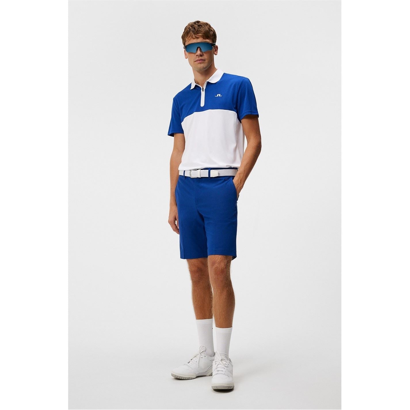 J Lindeberg Golf Kohen Short Sleeve Performance Polo Shirt