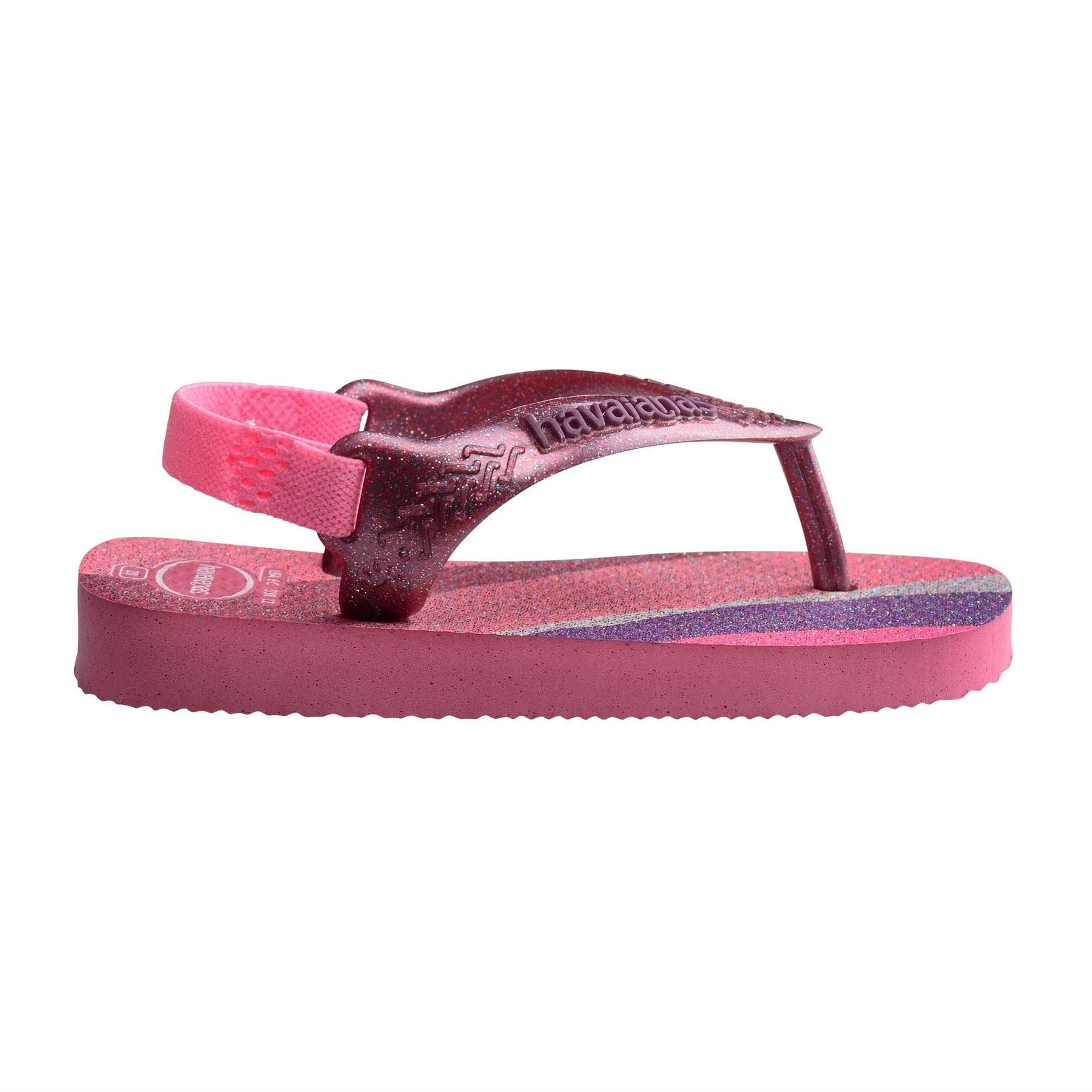 Havaianas Kids Baby Palette Glow Velvet Rose Flip Flops