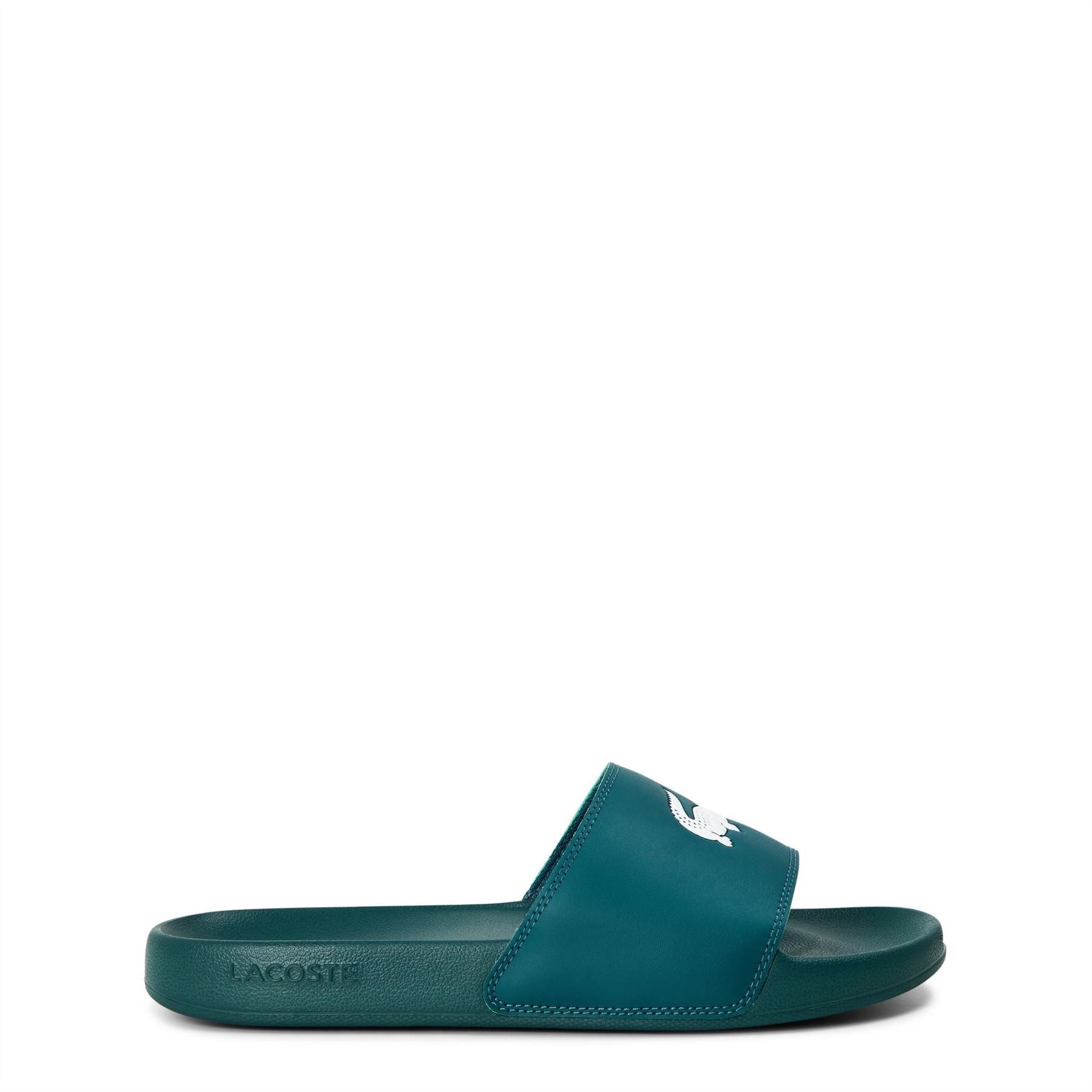 Lacoste Serve Crocodile Print Slide Mules