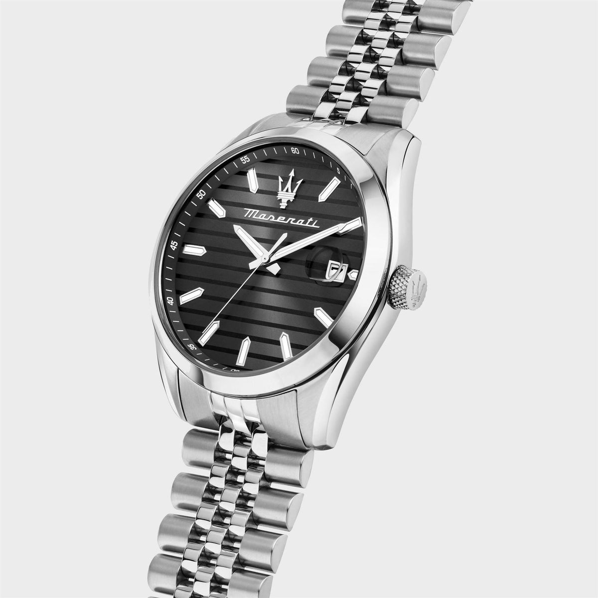 Maserati Attrazione Dress Steel Jubilee Strap Analogue Watch