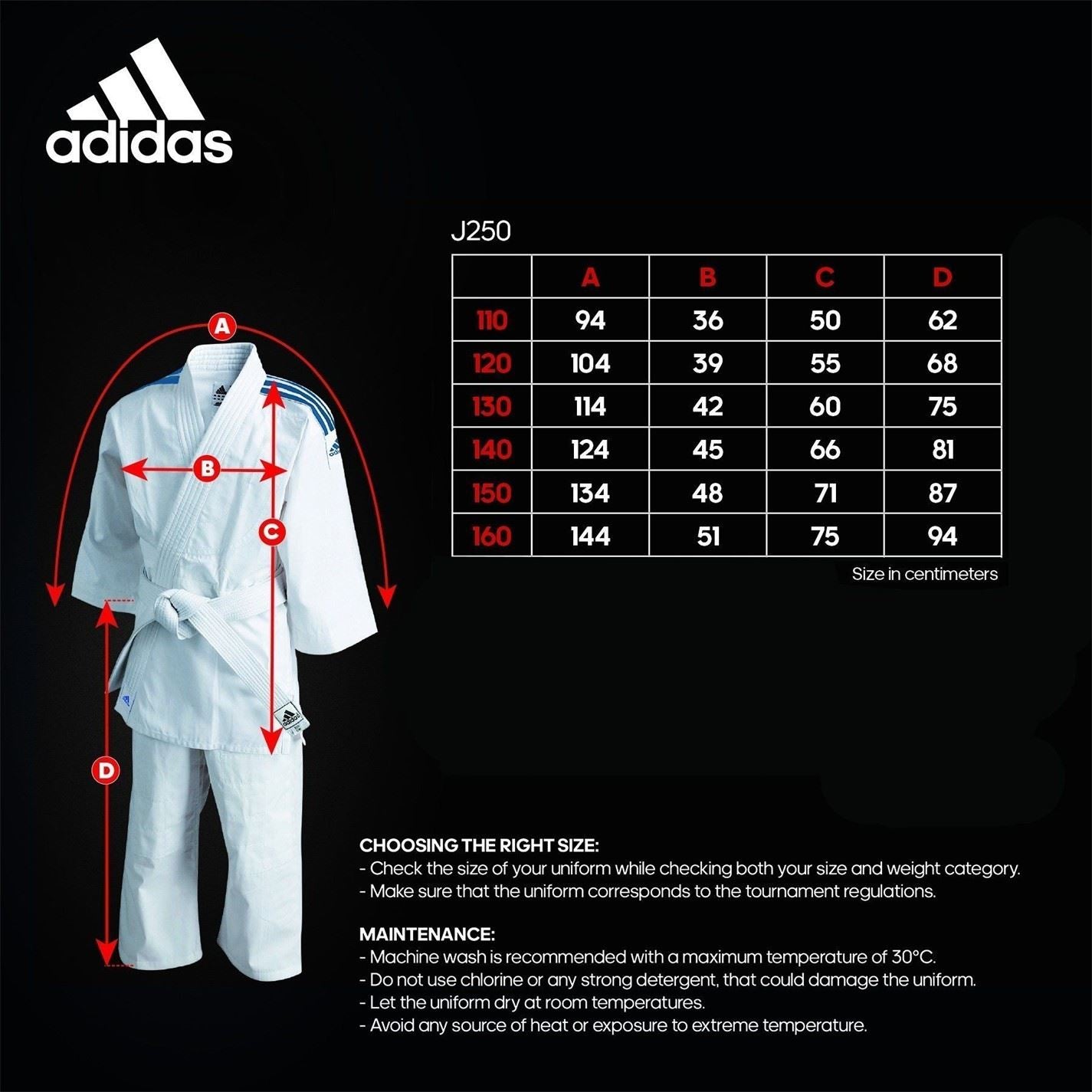 adidas Judo Uniform Unisex Adults