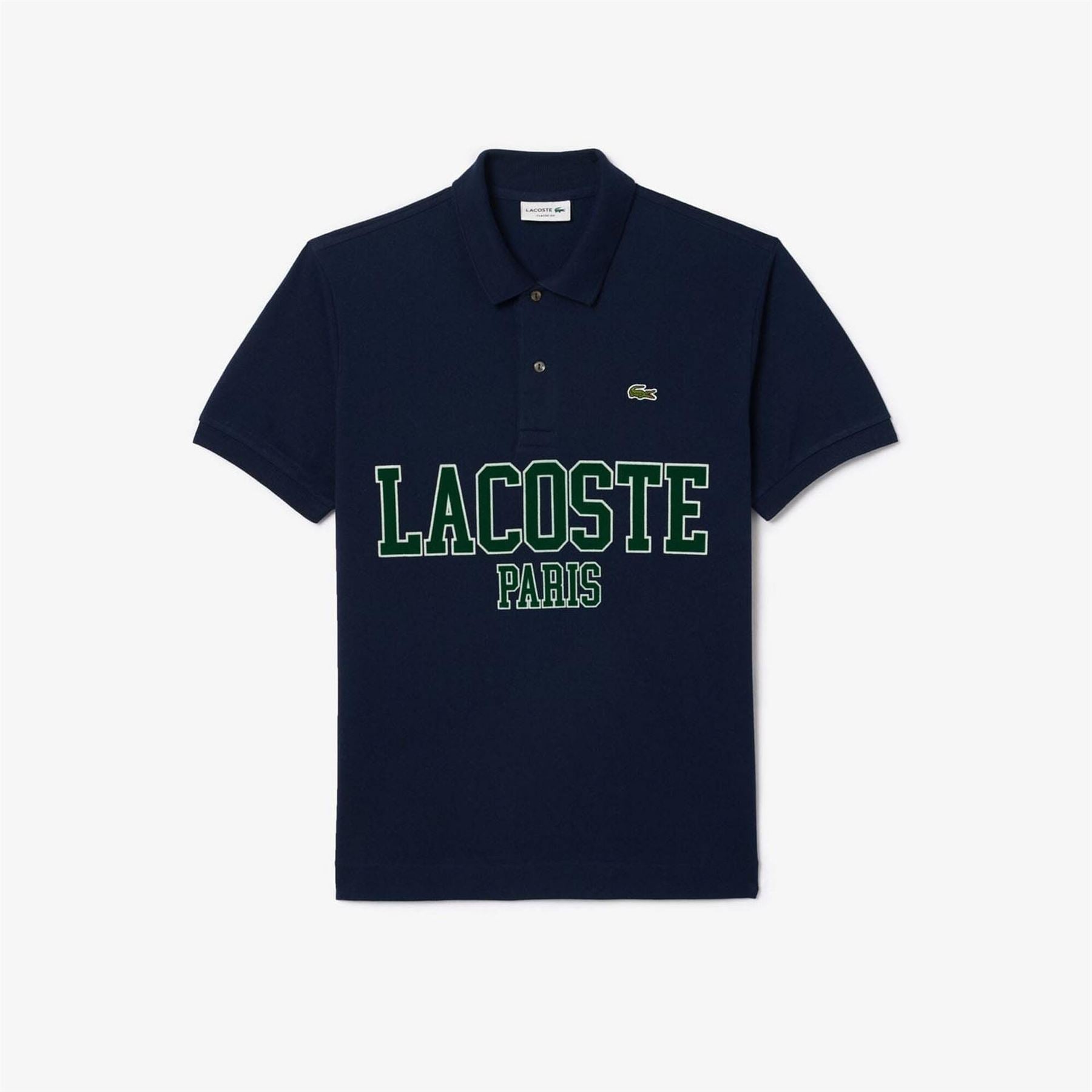 Lacoste Classic Fit L.12.12 Flocked Piqué Polo Shirt