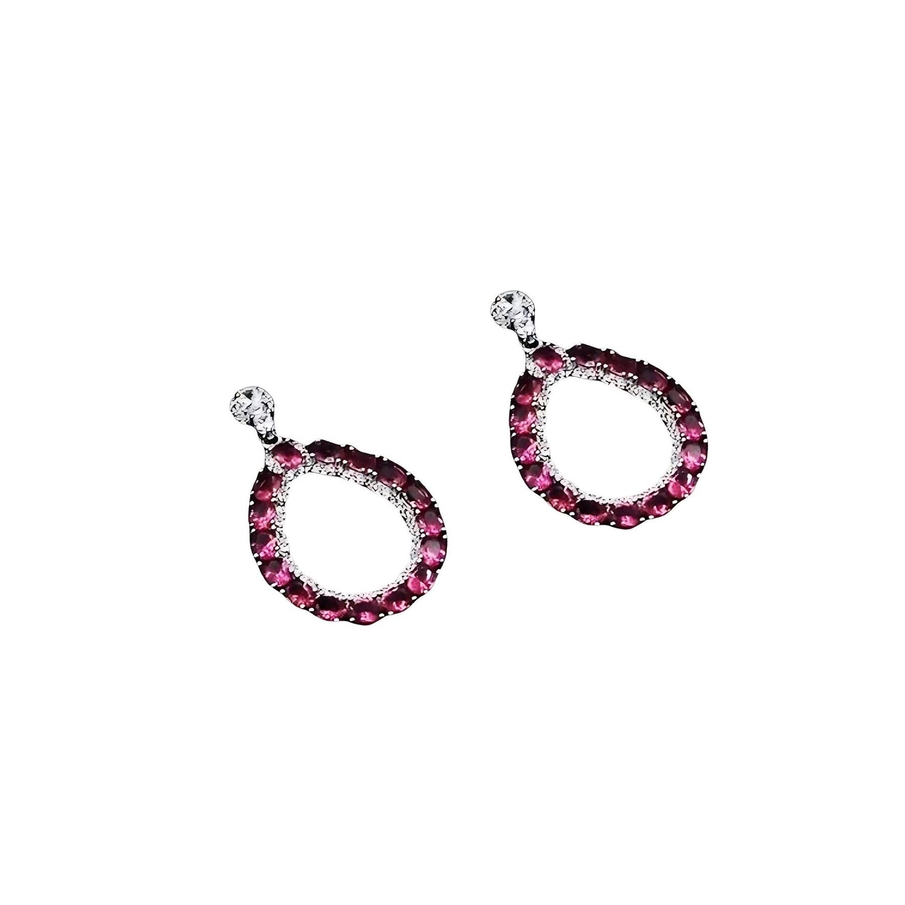 Mason Knight Yager Cubic Edge Stone Dropearring