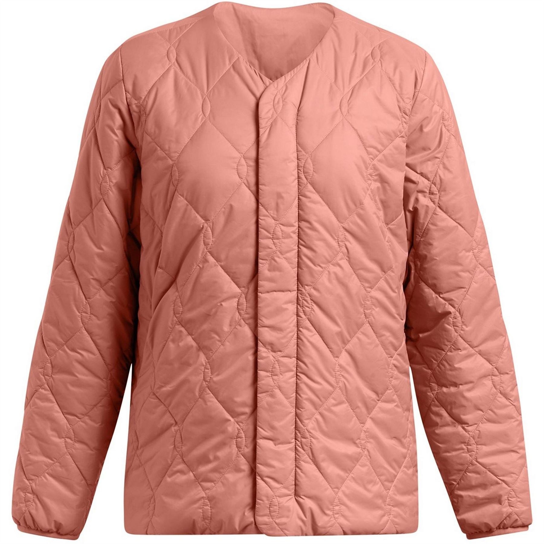 Under Armour Diamond Snap Button Zipped Pocket Puffer Jacket
