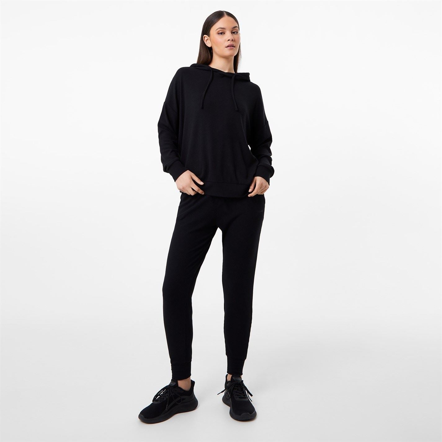 USA Pro Ribbed Slouchy Hoodie