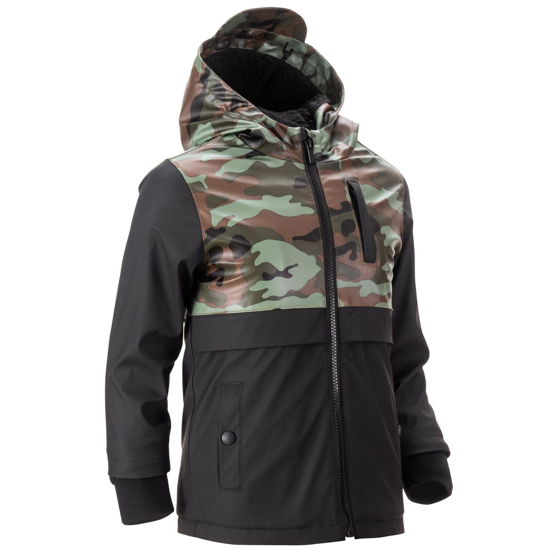 Firetrap  All Season Water Resistant Long Sleeve Rain Anorak