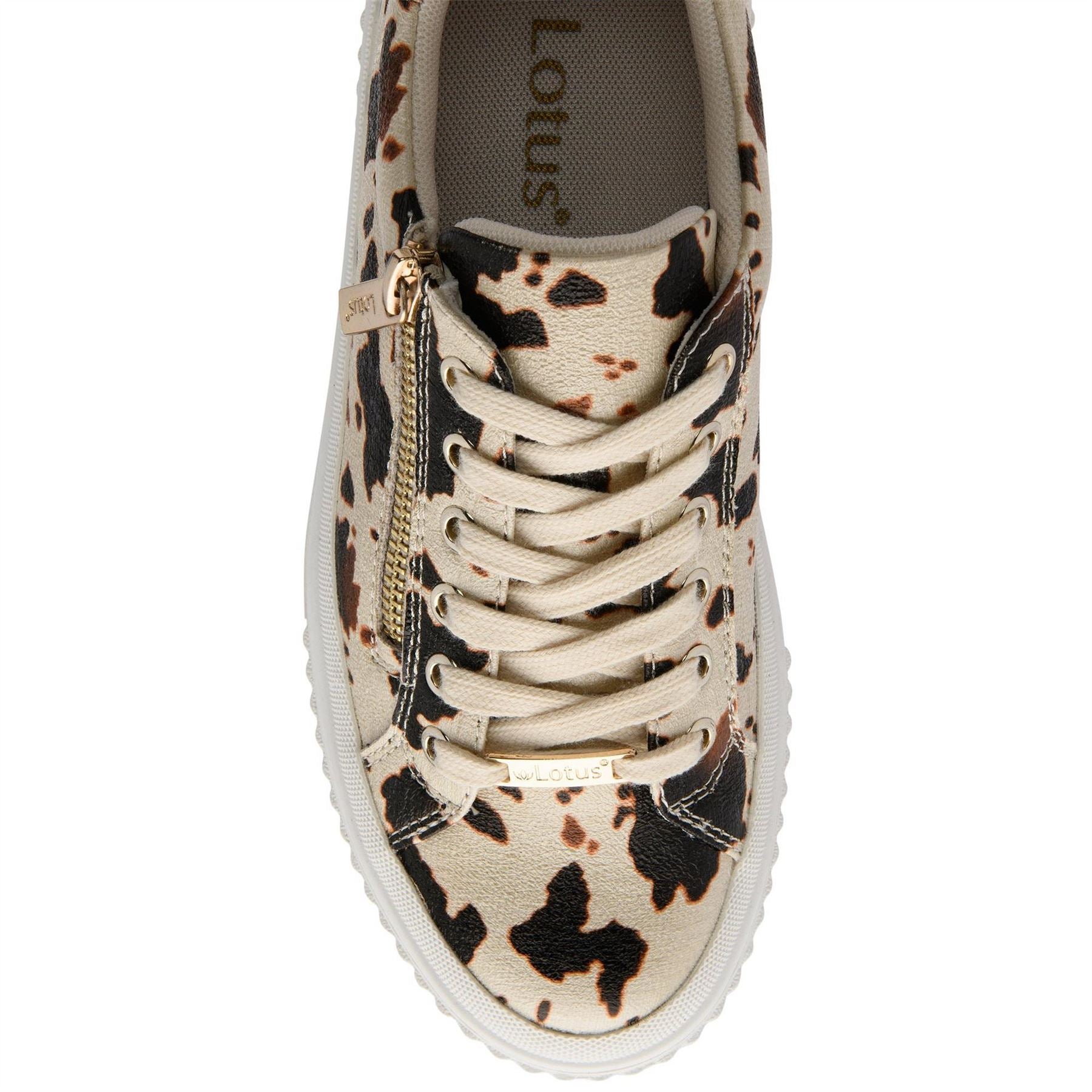 Lotus Shoes Alexa Low Top Lace-Up Trainers