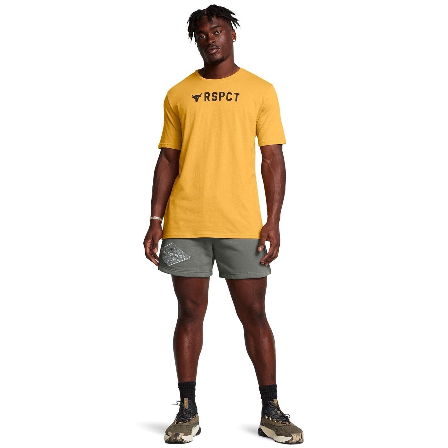 Under Armour Project Rock Heavyweight Bermuda Shorts