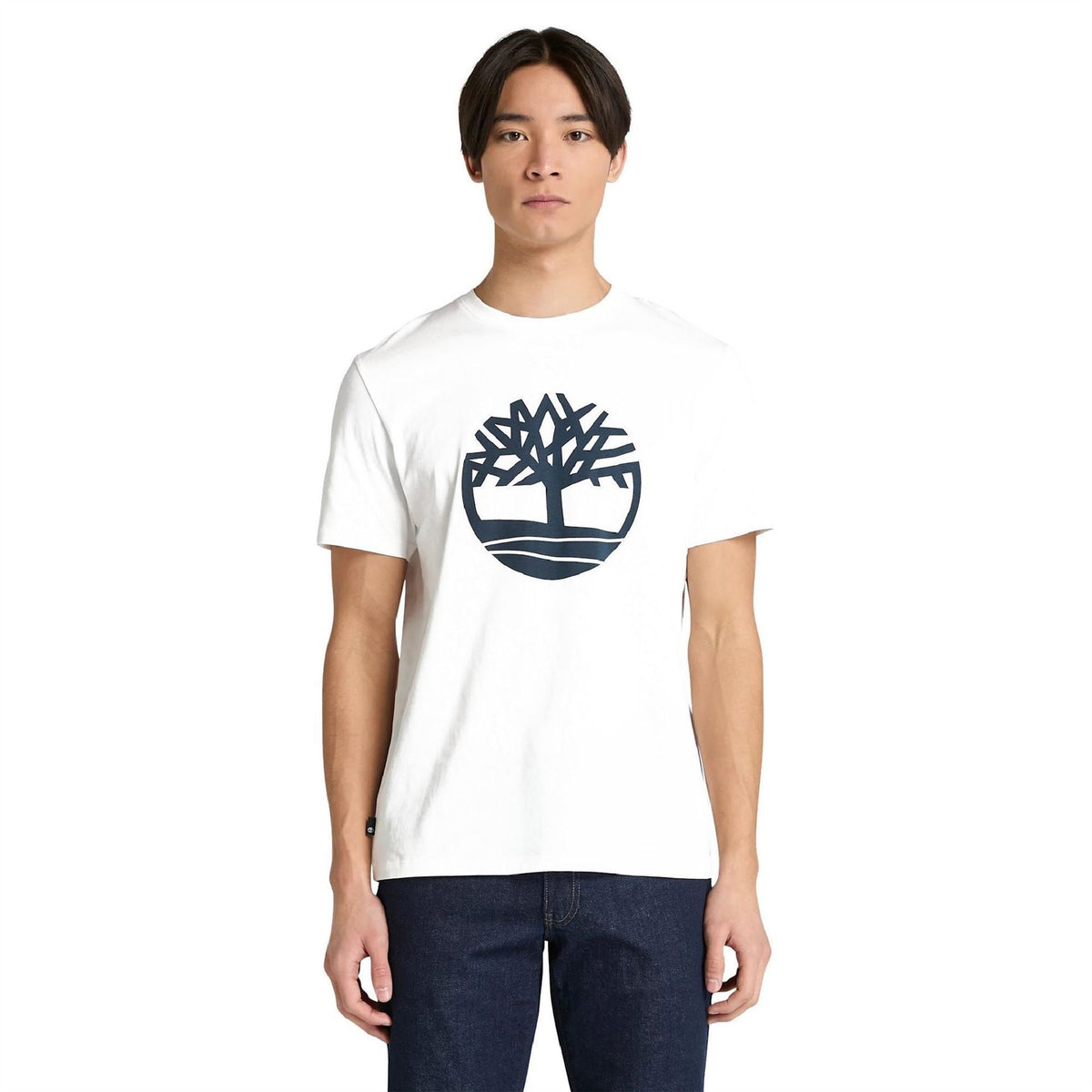Timberland Northwood Tree Logo Cotton Short Sleeve T-Shirt
