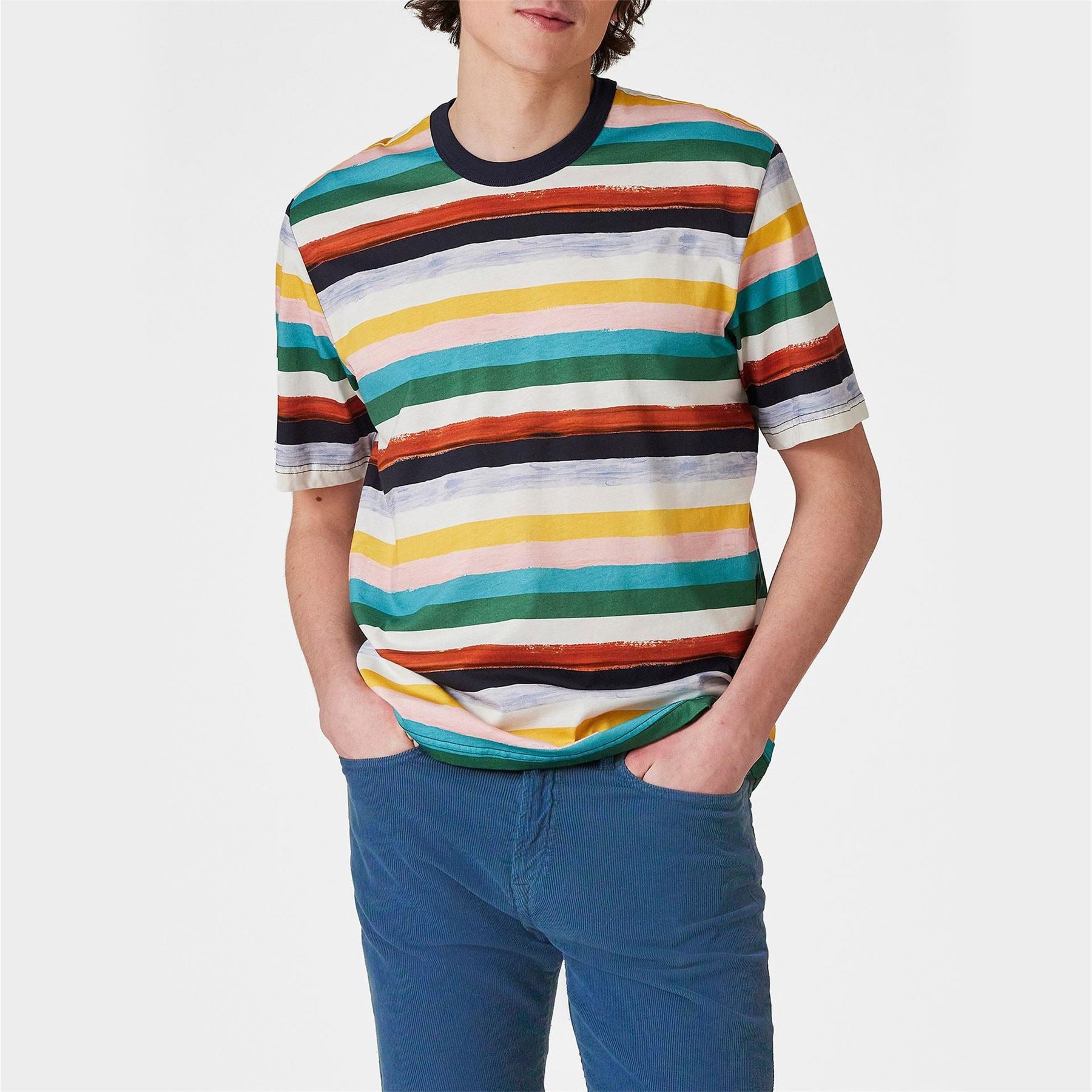 PS Paul Smith Regular Fit Crew Neck Short Sleeve T-Shirt