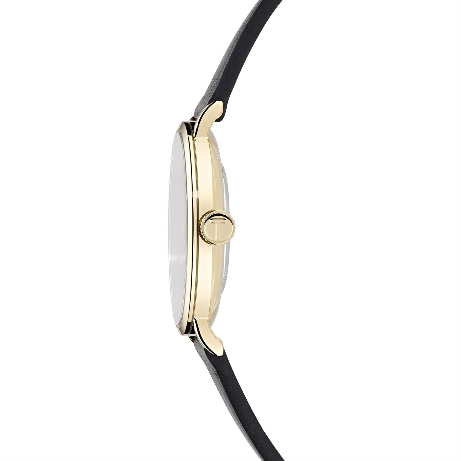 Ted Baker Staciie Leather Single Wrap Dress Analogue Watch
