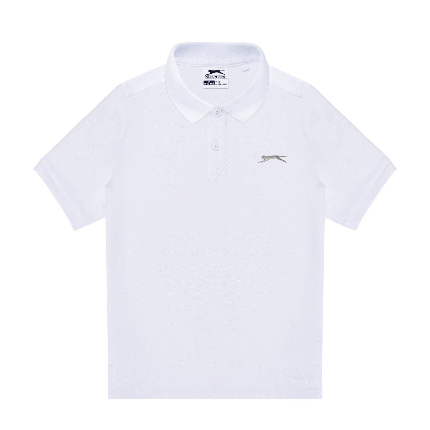Slazenger Plain Polo Shirt Junior Boys