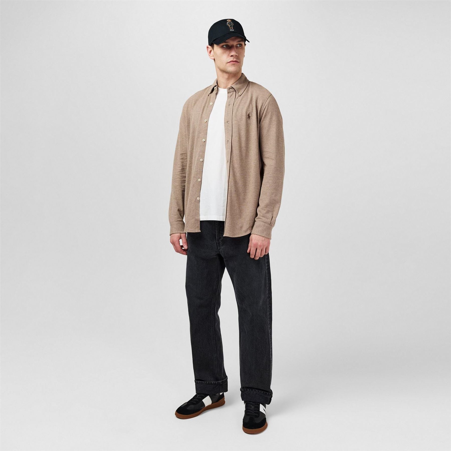 Polo Ralph Lauren Slim Fit Button Down Plain Shirt