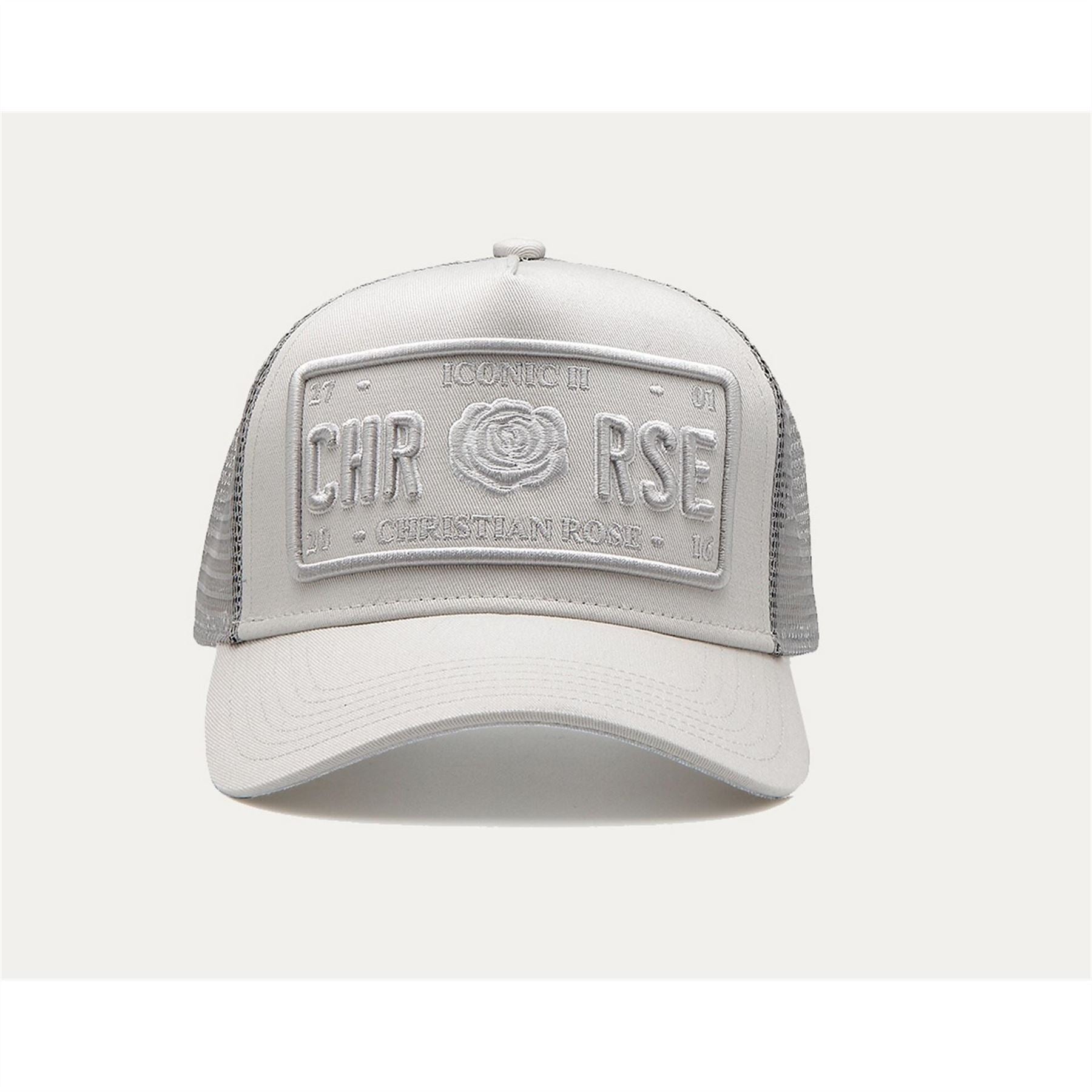 Christian Rose Ii Plate Trucker Cap