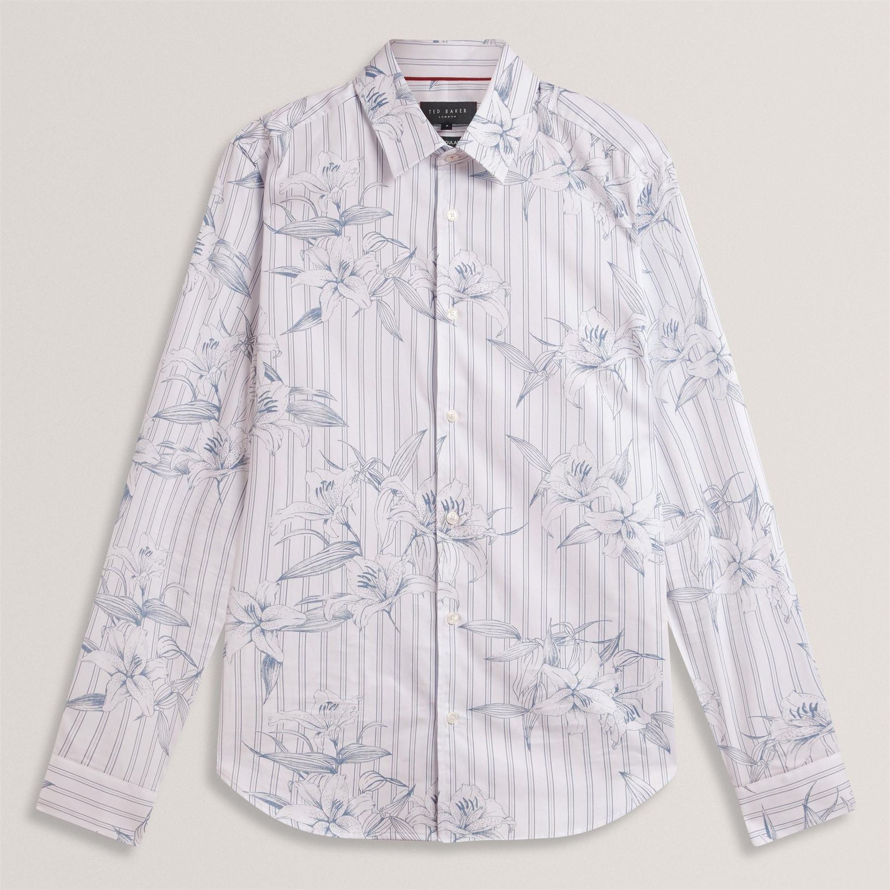 Ted Baker Lsreg Florlshirt Sn62