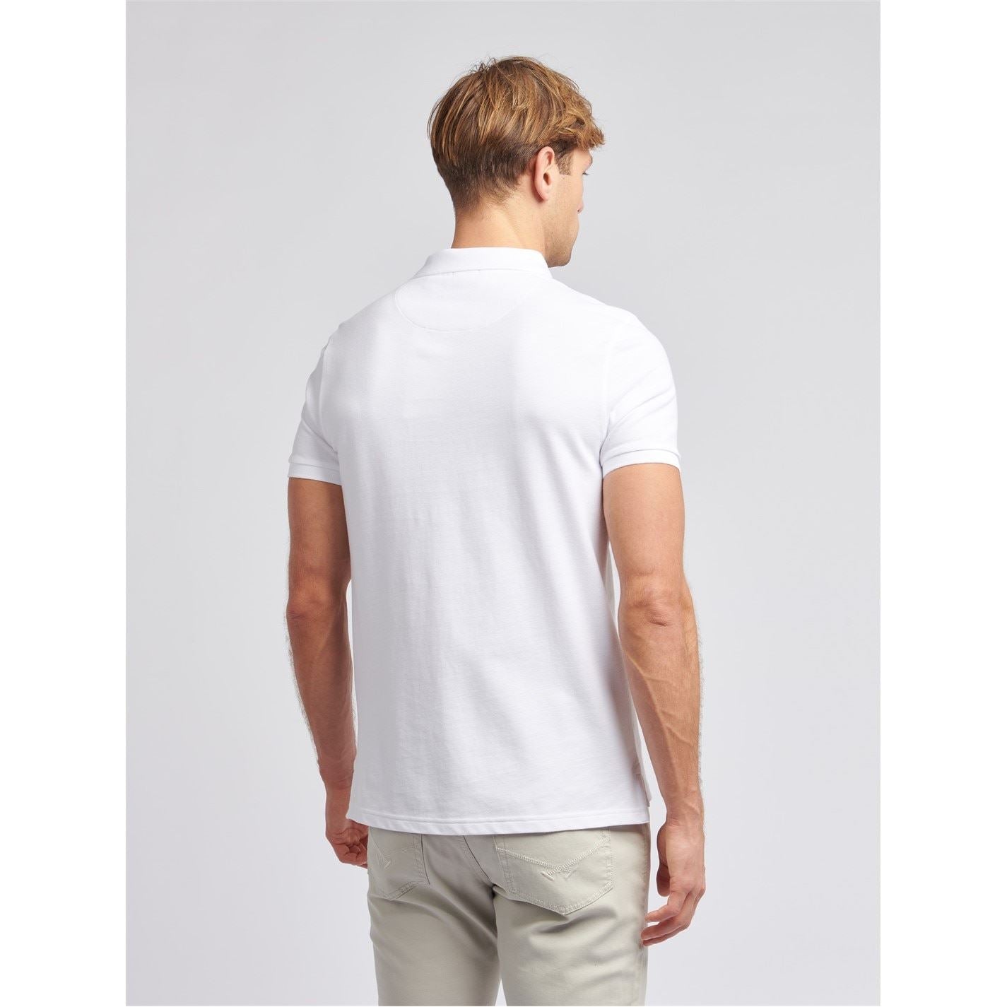 US Polo Assn Mens Pique Polo Top
