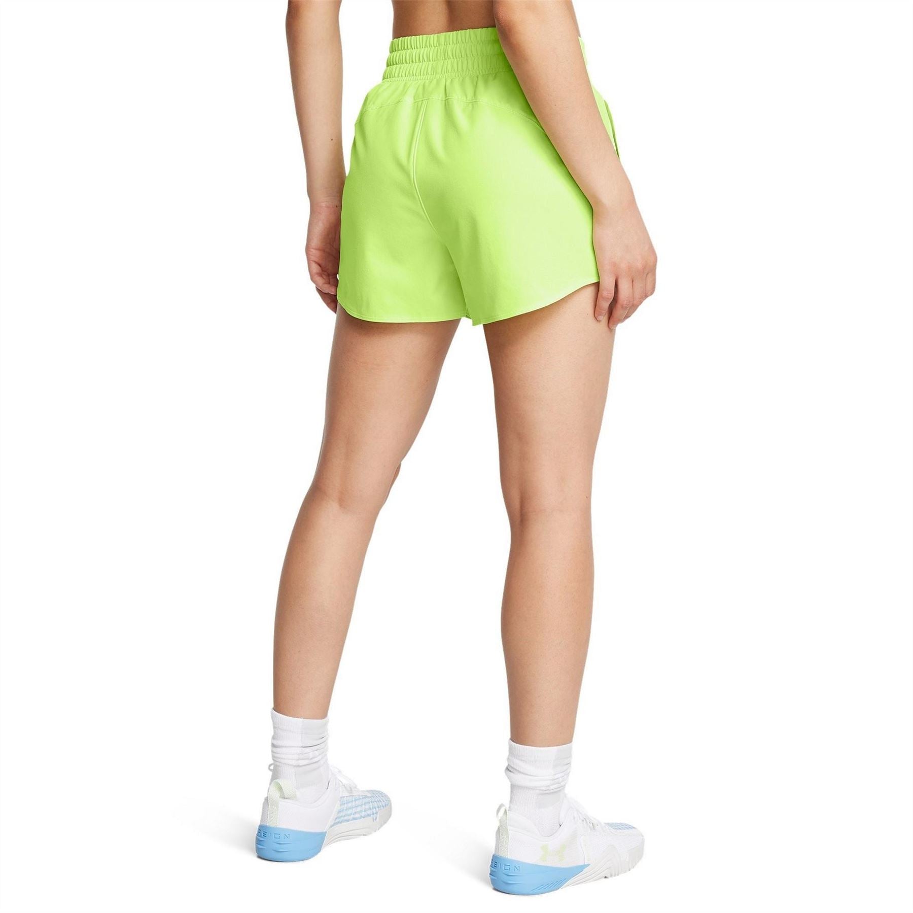 Under Armour Flex Woven Running Shorts with Curved Hem