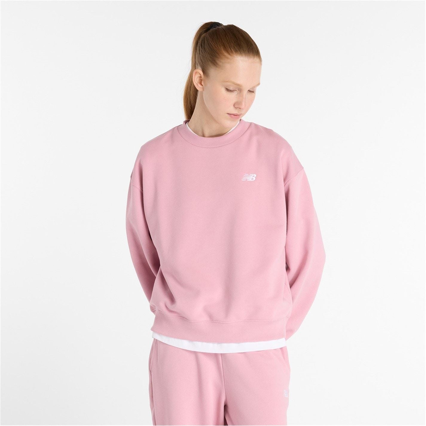 New Balance Balance French Terry Crewneck Top