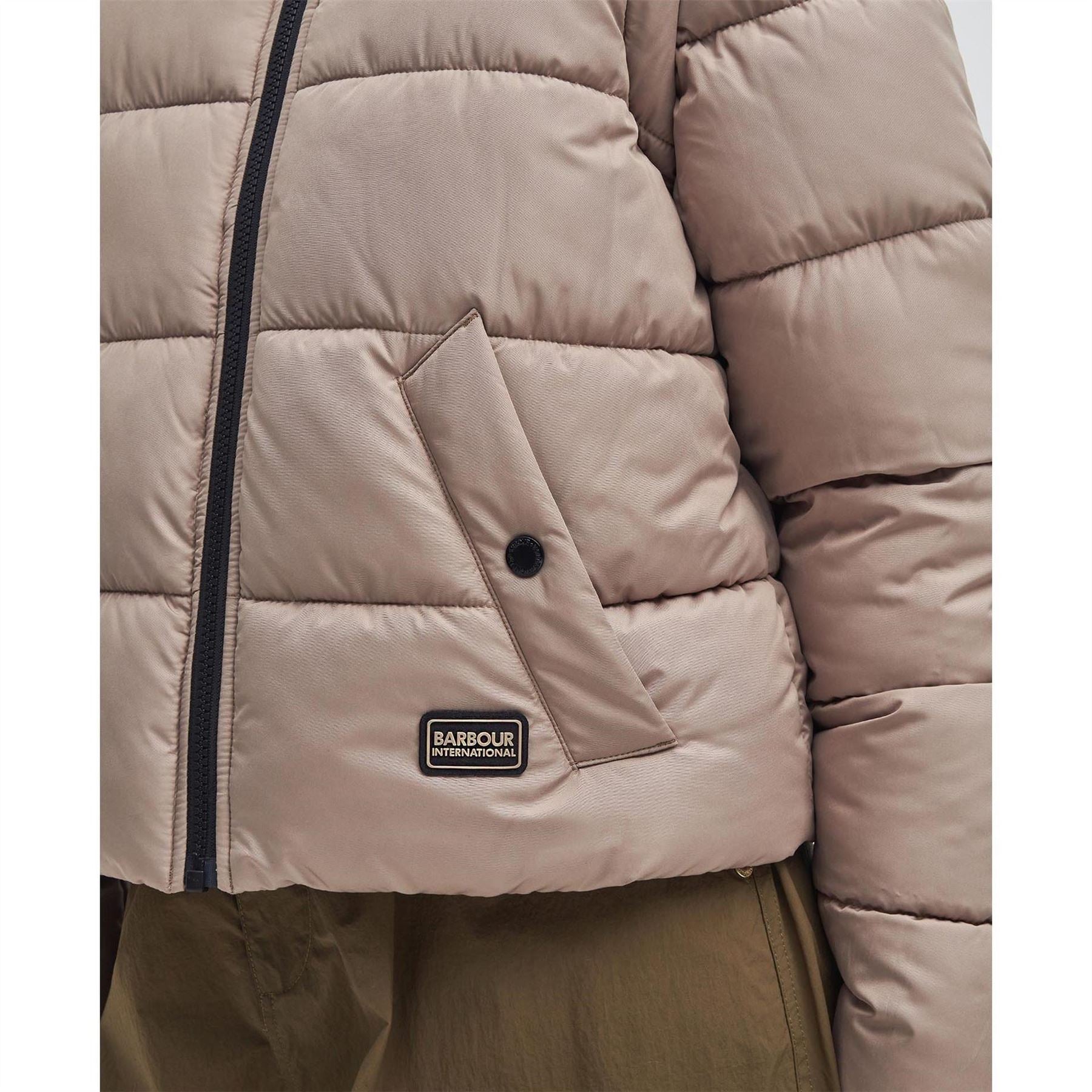 Barbour International Convertible Puffer Jacket
